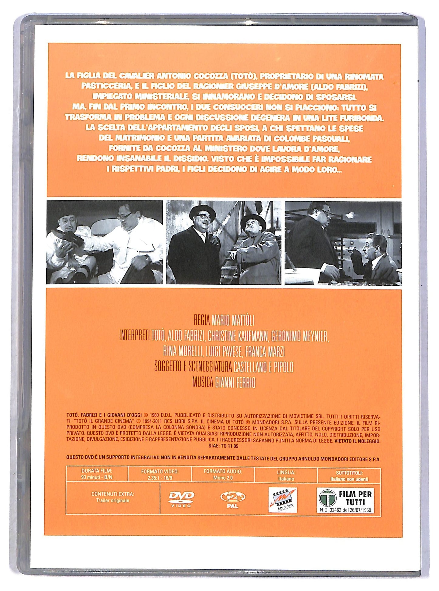 EBOND Toto Fabrizi e i Giovan di Oggi EDITORIALE DVD D793806