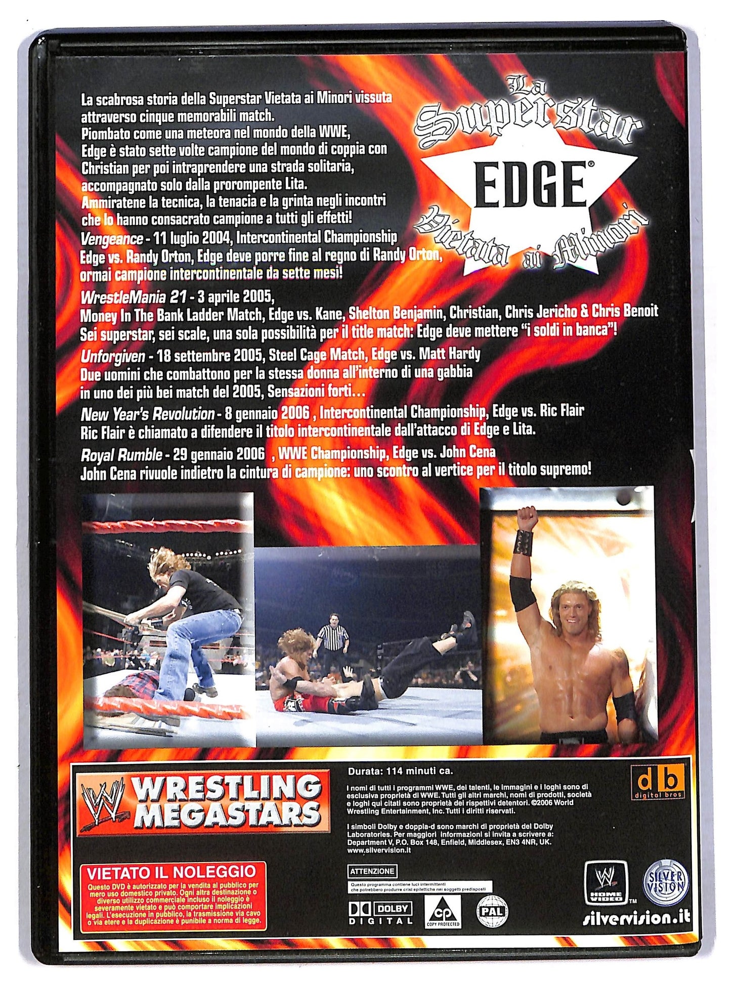 EBOND wrestling megastars 12, la superstar edge  EDITORIALE DVD D793850