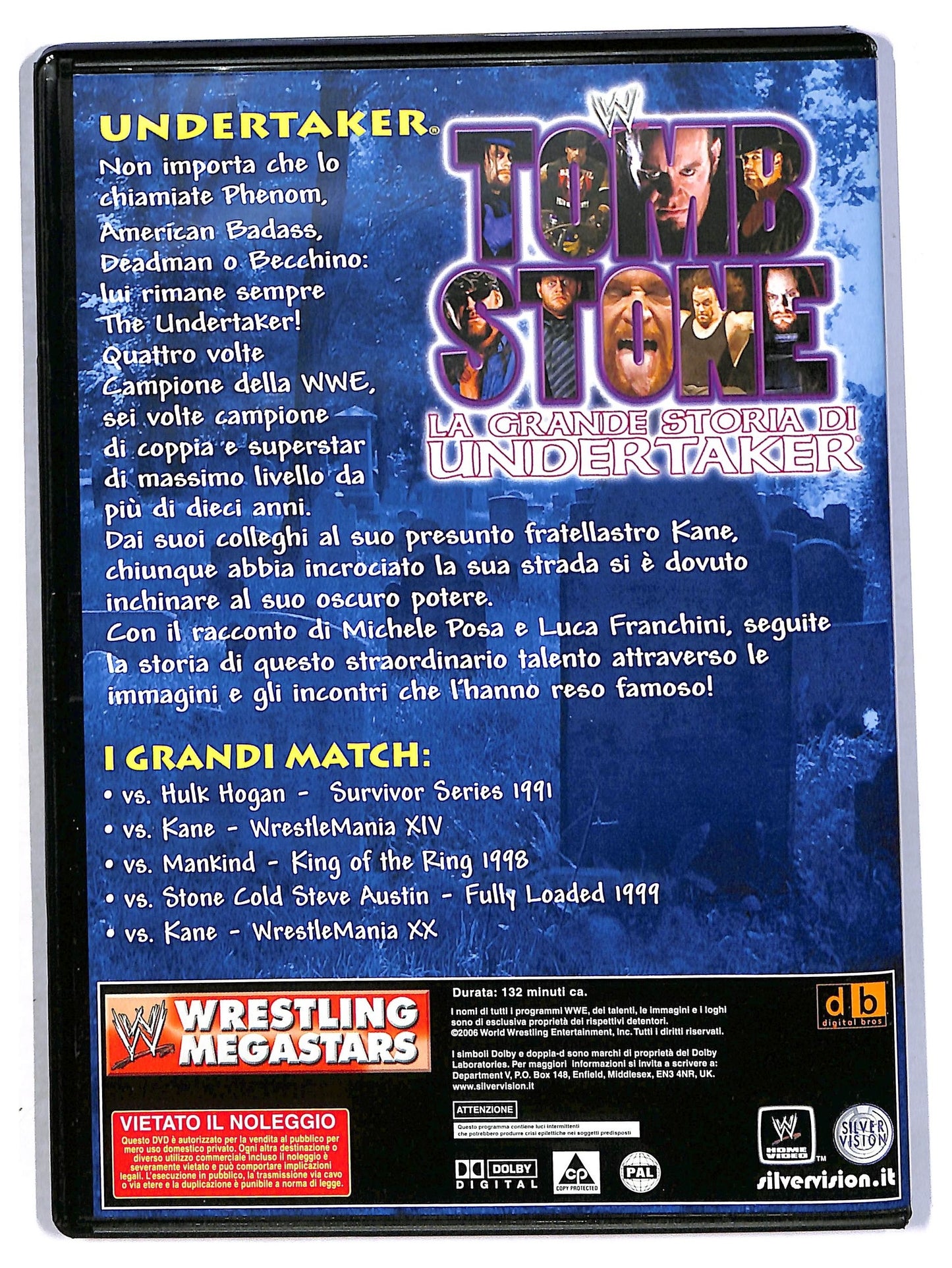 EBOND Wrestling M. - La grande storia di Undertaker N°5 EDITORIALE DVD D793852