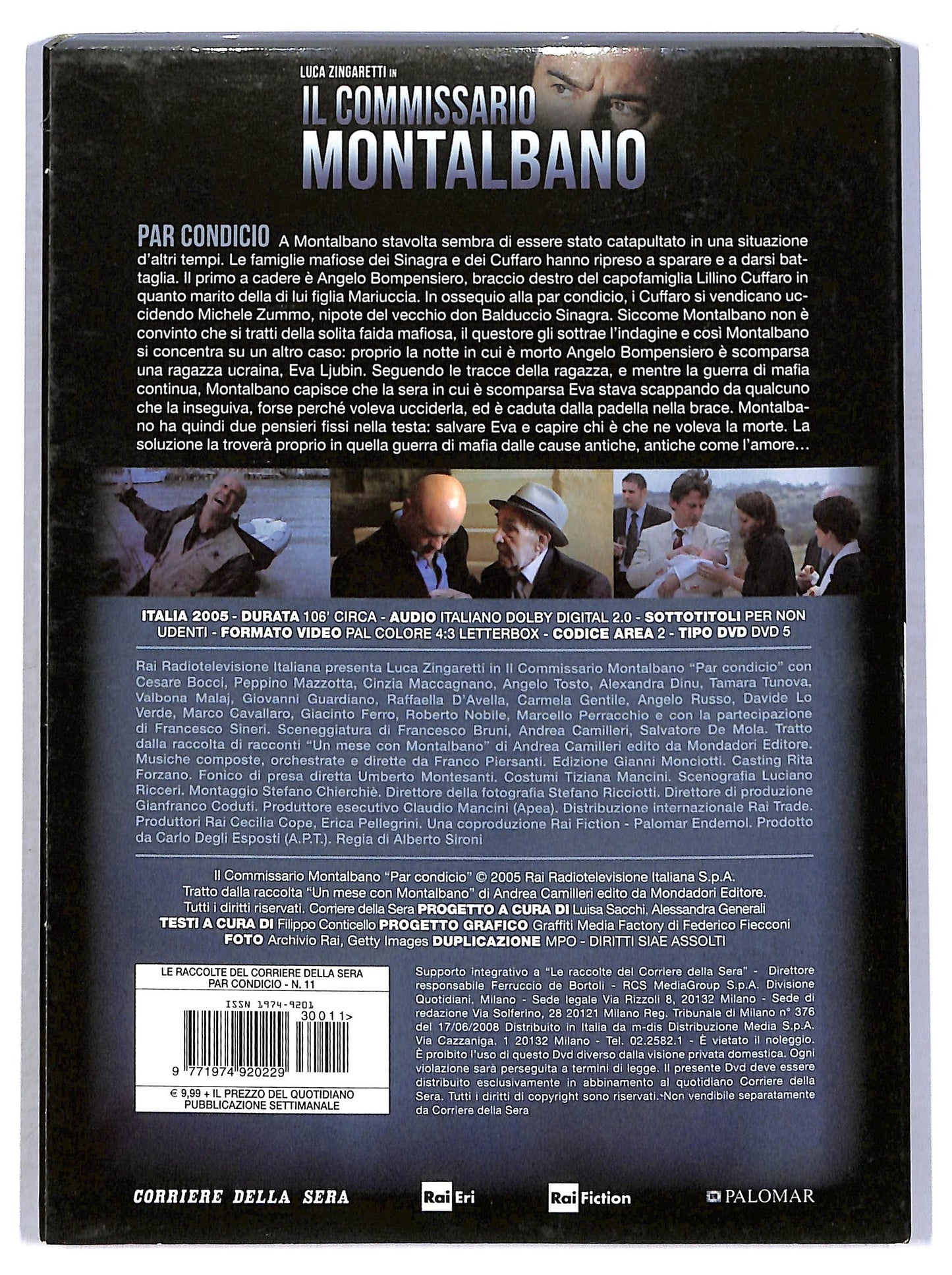 EBOND IL Commissario Montalbano Vol 11  EDITORIALE DVD D793920