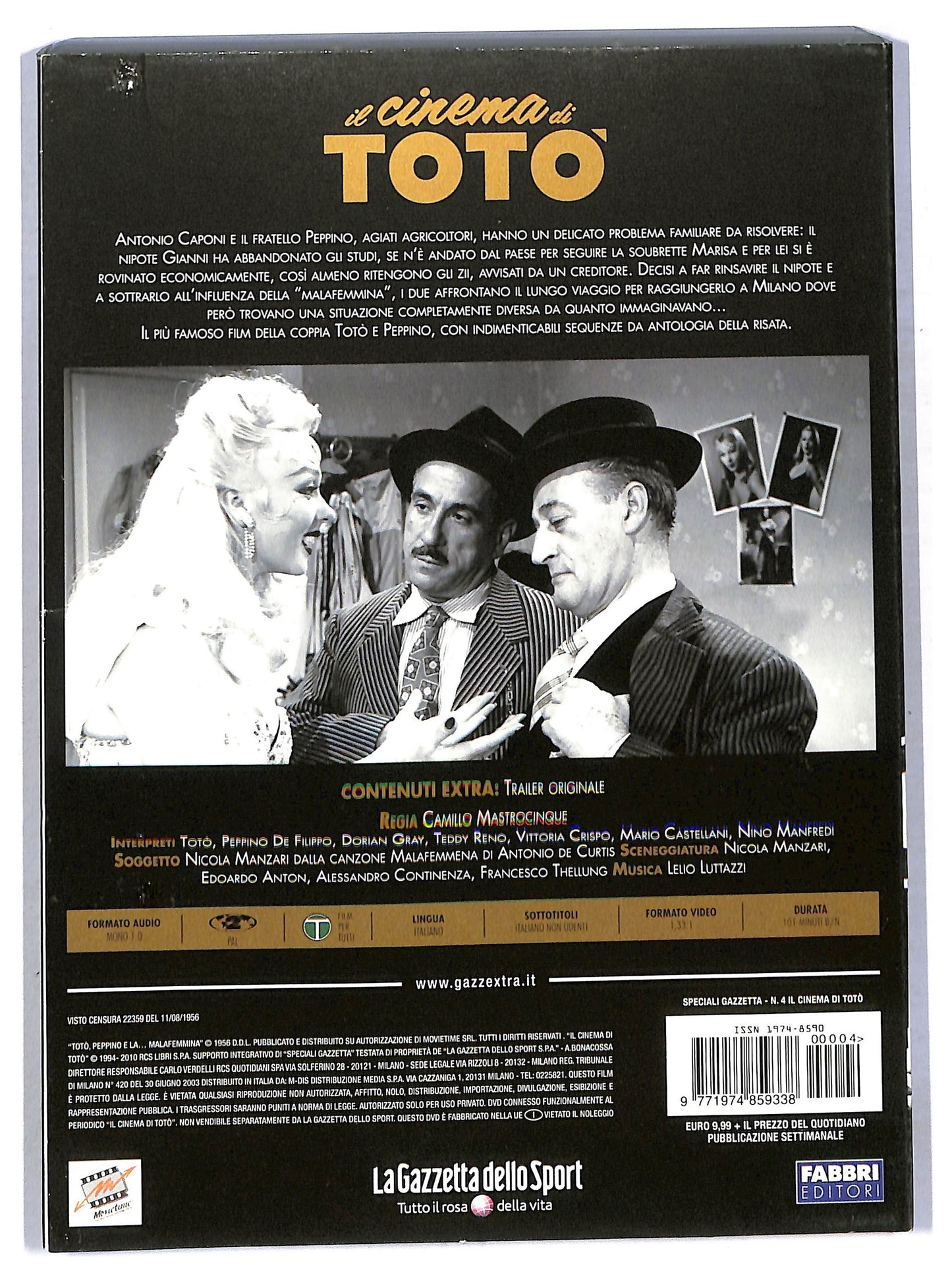 EBOND Toto,Peppino e la... Malafemmina EDITORIALE DVD D793958