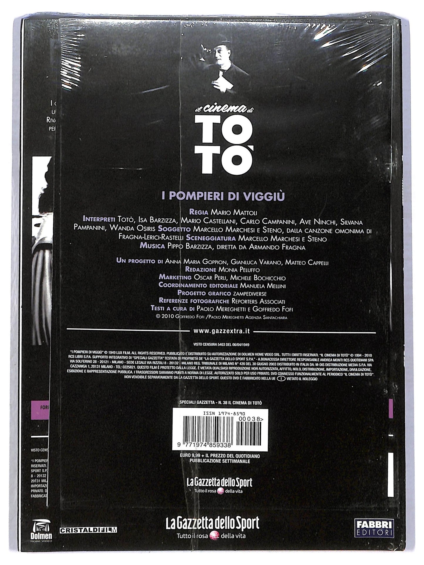 EBOND I Pompieri di Viggiu EDITORIALE DVD D794001