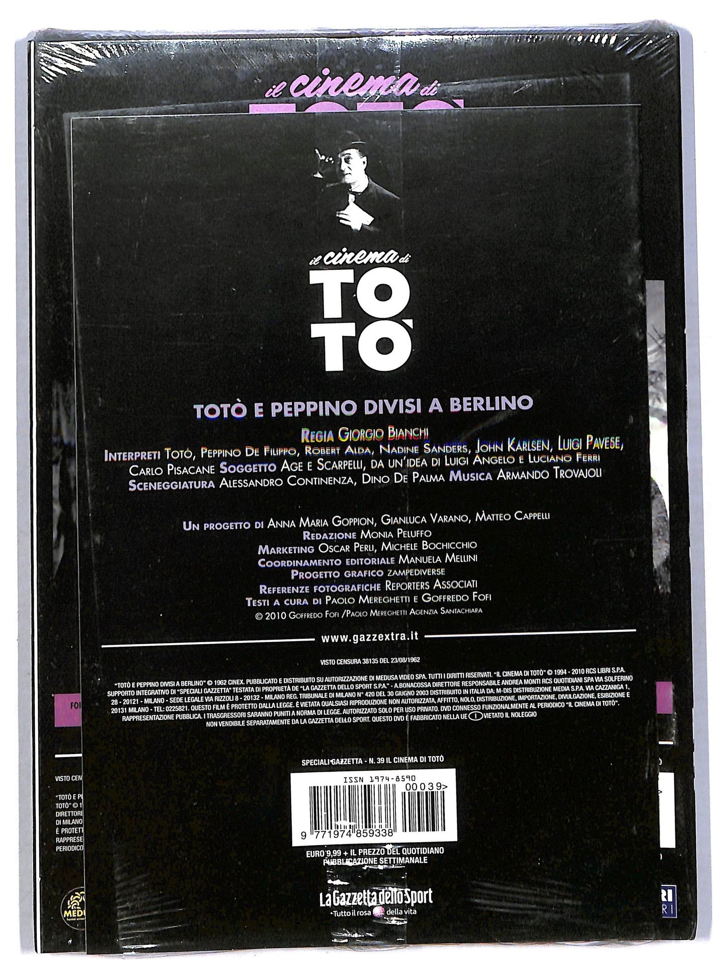 EBOND Toto e Peppino Divisi a Berlino EDITORIALE DVD D794002