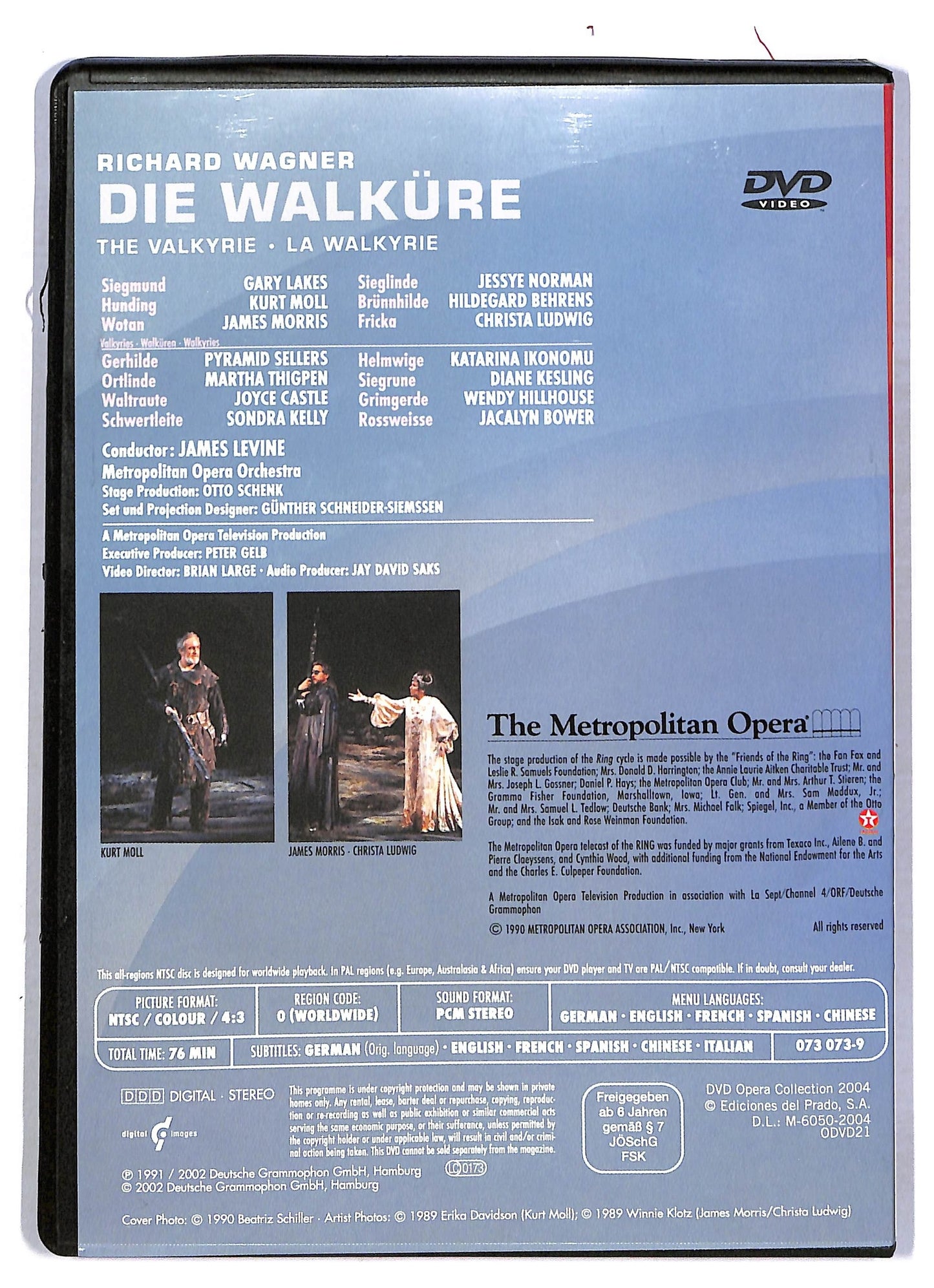 EBOND Richard Wagner Die Walkure - Opera Collection Vol 2 EDITORIALE DVD D794136