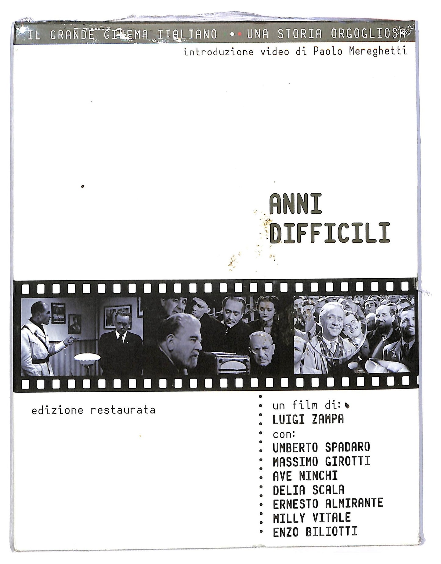 EBOND Anni Difficili EDITORIALE DVD Slip Case D794155