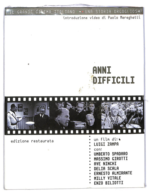 EBOND Anni Difficili EDITORIALE DVD Slip Case D794155