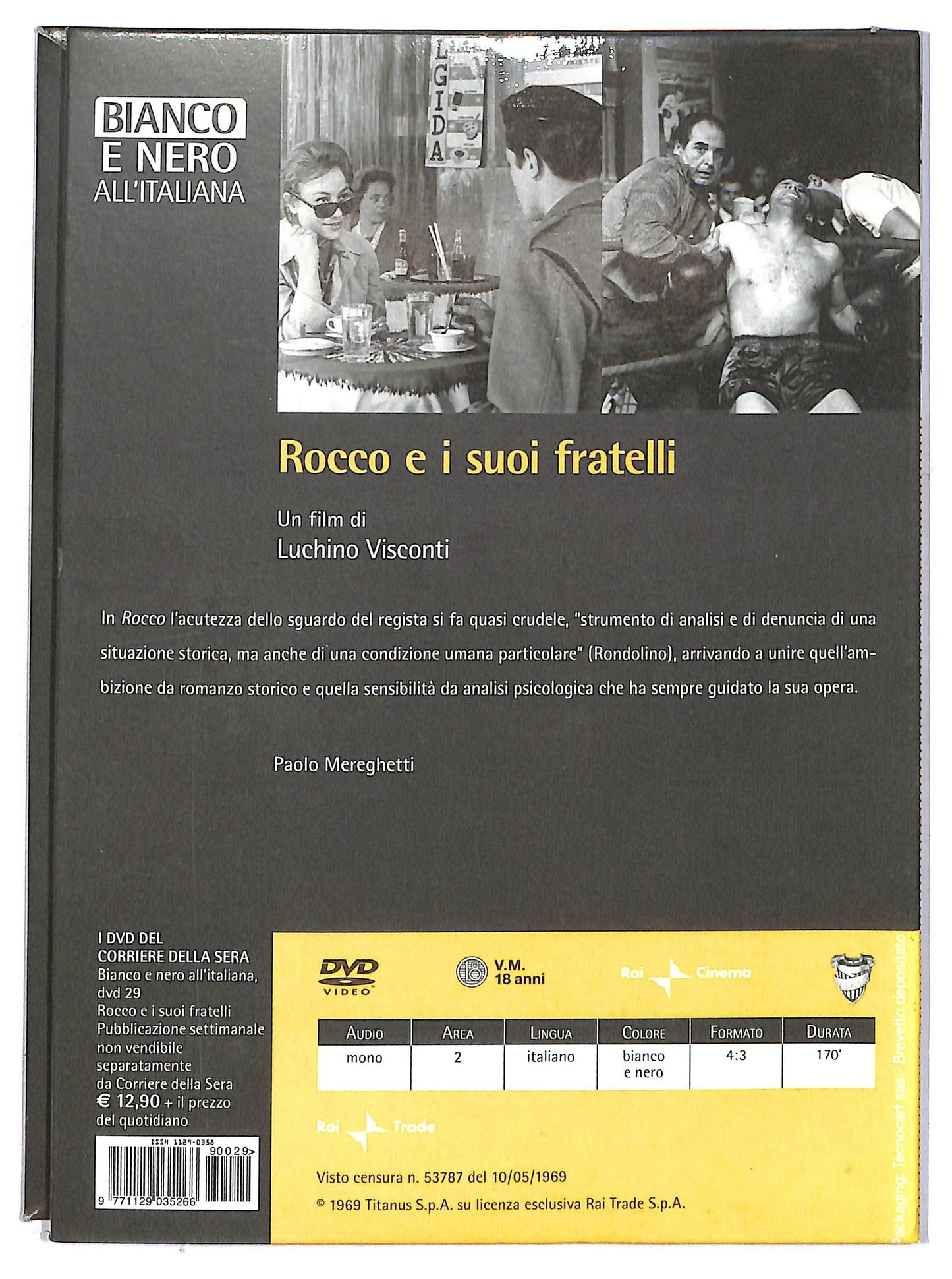 EBOND Rocco e i Suoi Fratelli EDITORIALE DVD D794228