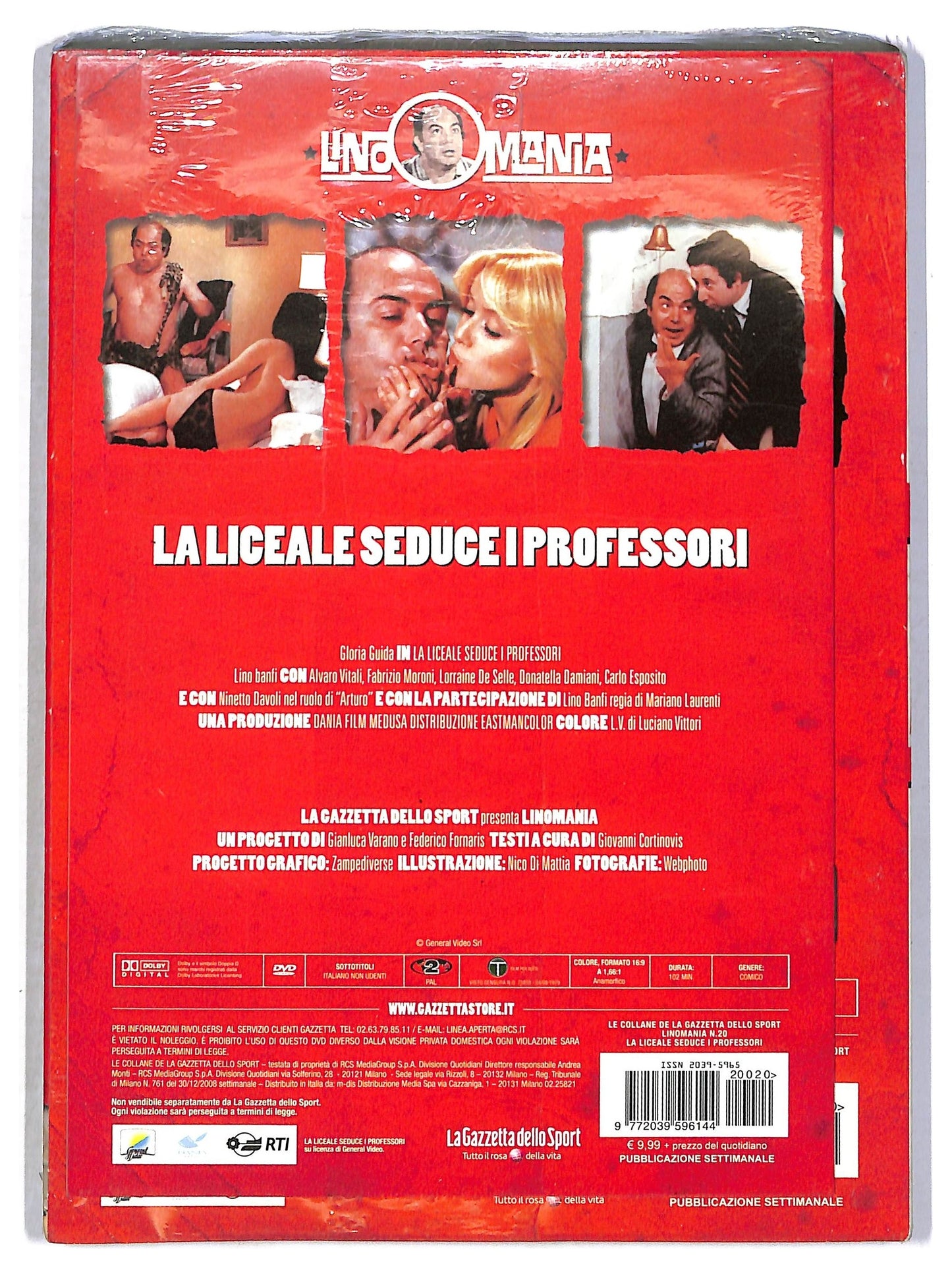 EBOND La liceale seduce i professori vol.20 slipcase  EDITORIALE  DVD SLIM D794301