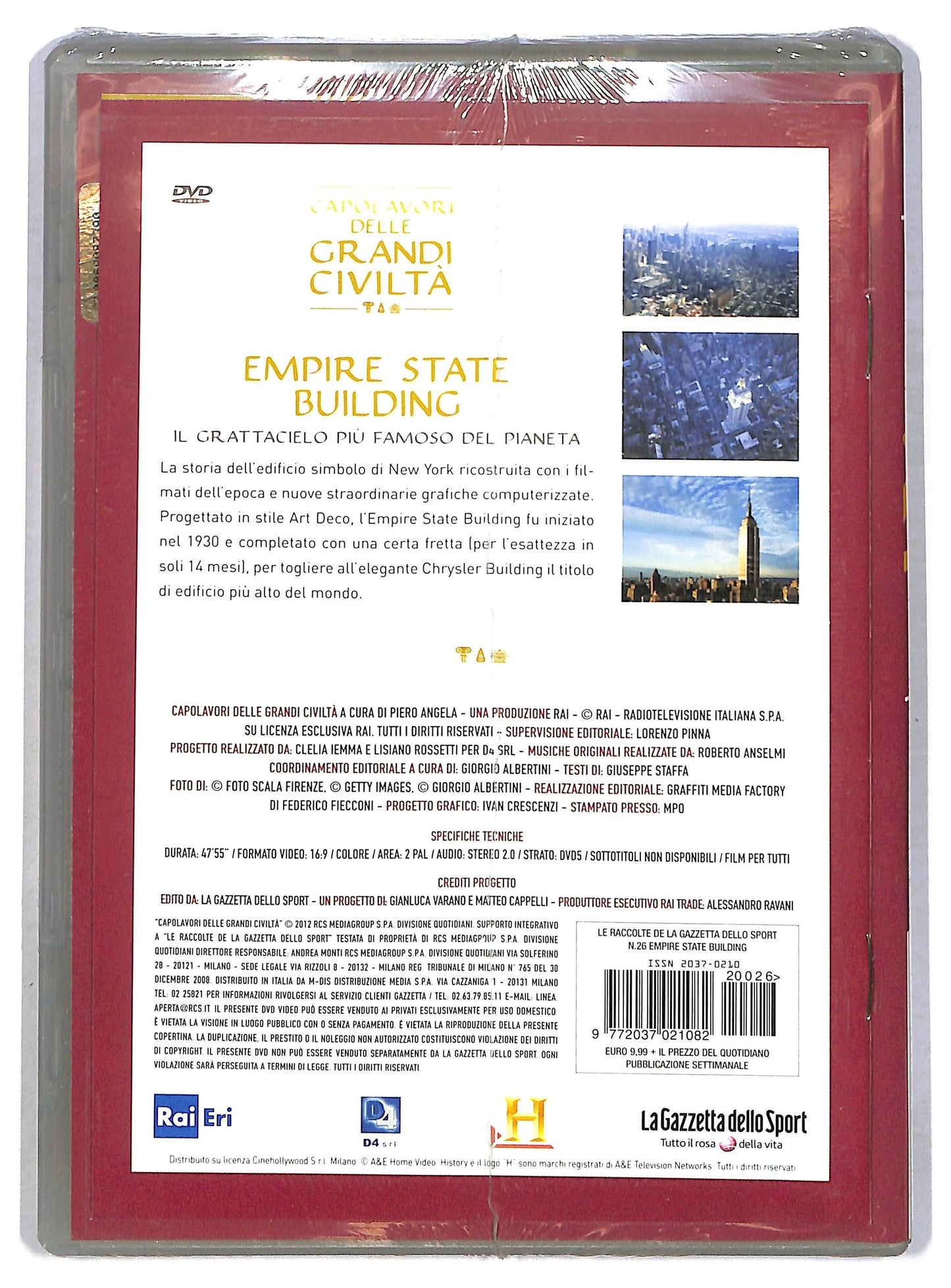 EBOND Empire State Building Vol.26 EDITORIALE DVD D794323