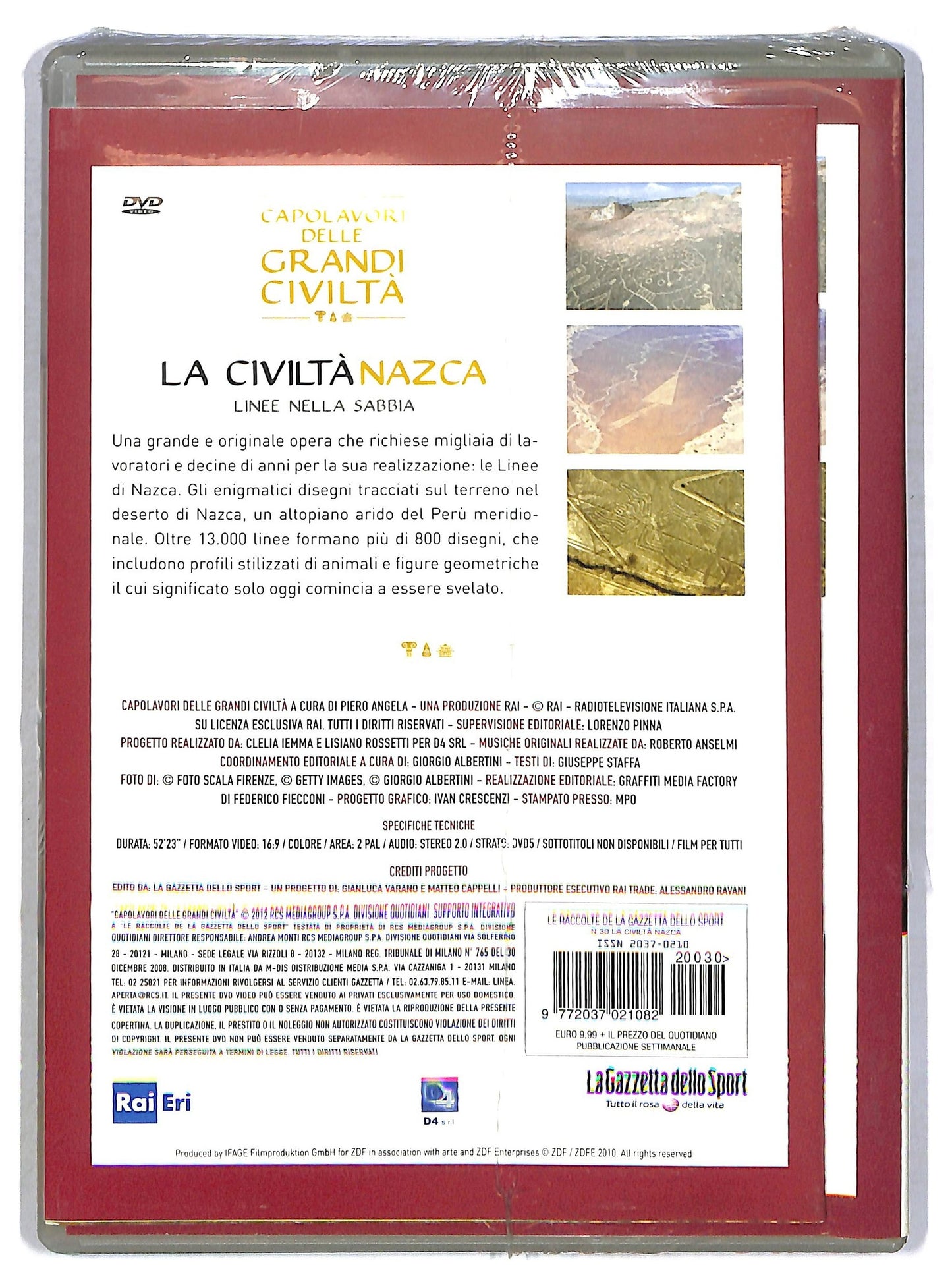 EBOND La civilta Nazca Vol.30 EDITORIALE DVD D794337