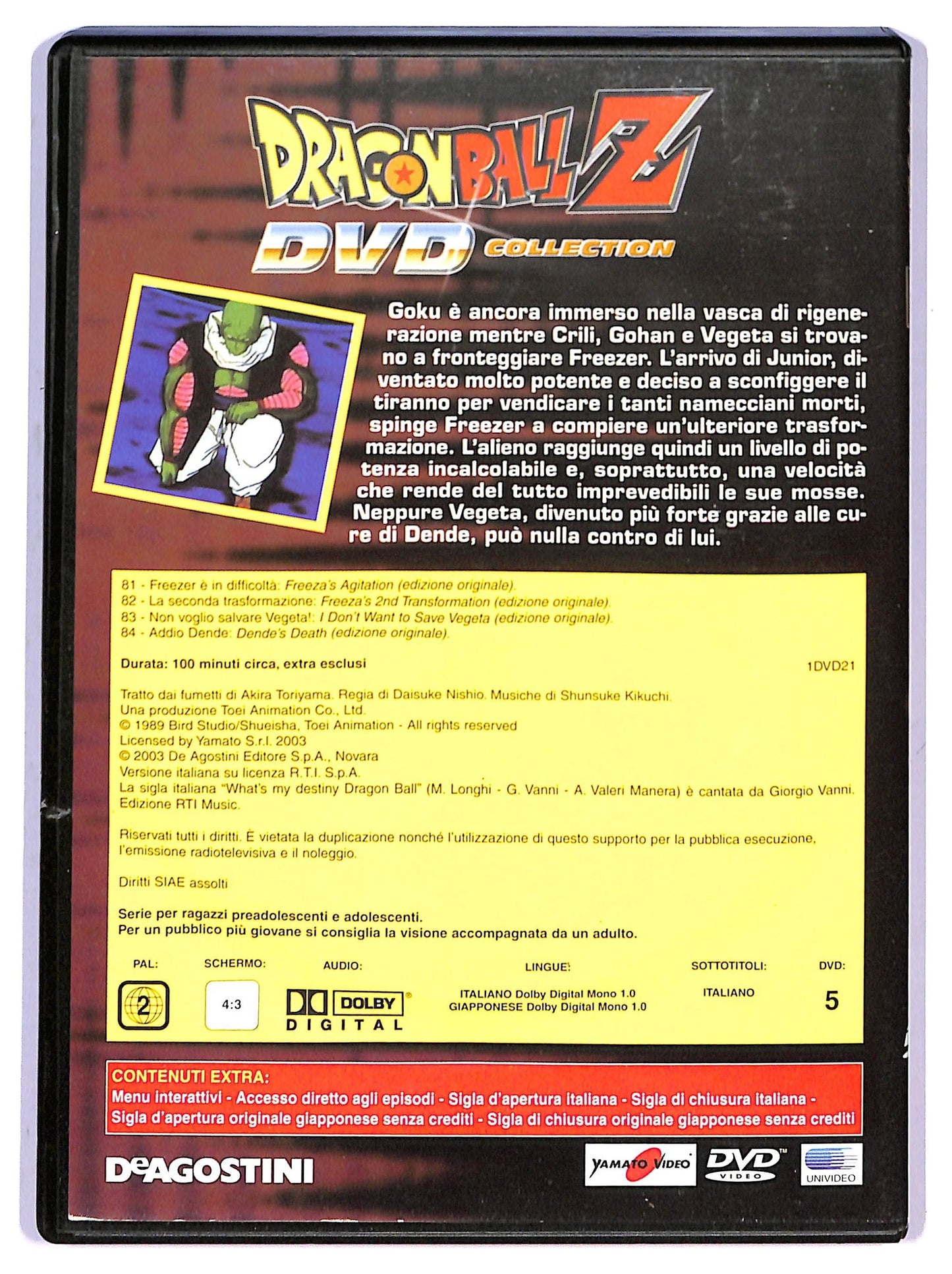 EBOND Drangonball Z Collection Vol. 21 EDITORIALE DVD D794522