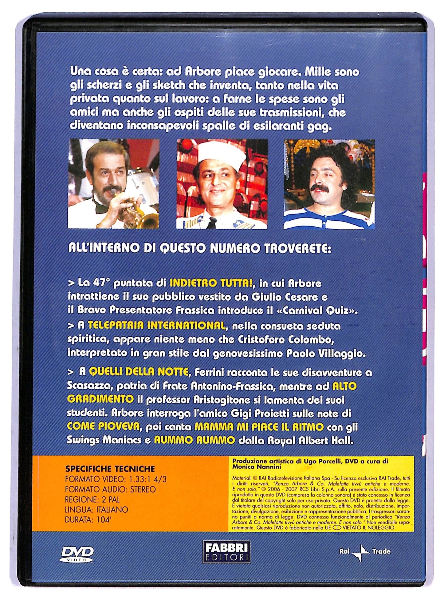 EBOND Renzo Arbore & Co Vol. 14 Editoriale DVD D794624