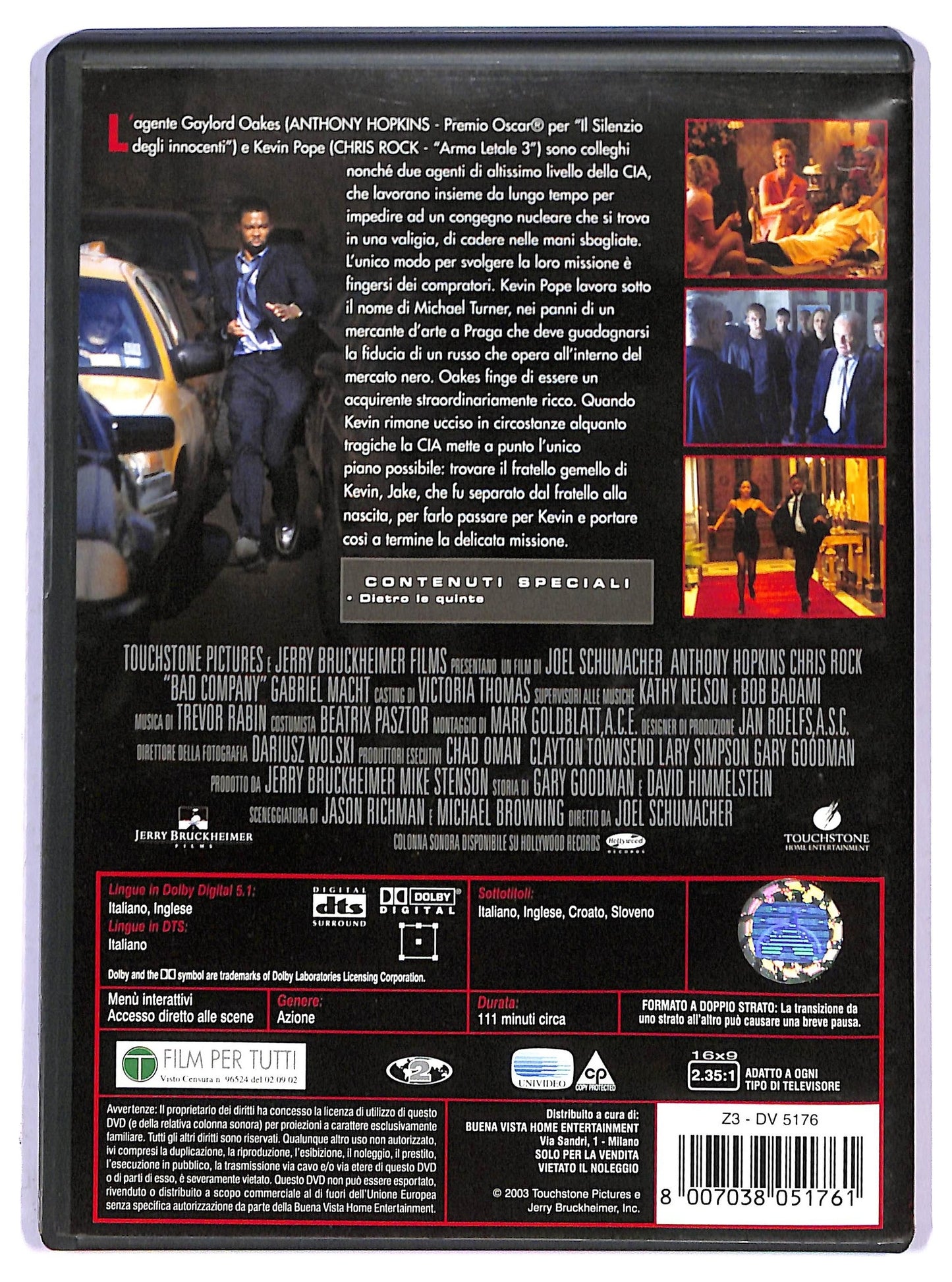 EBOND bad company - protocollo praga DVD D794709