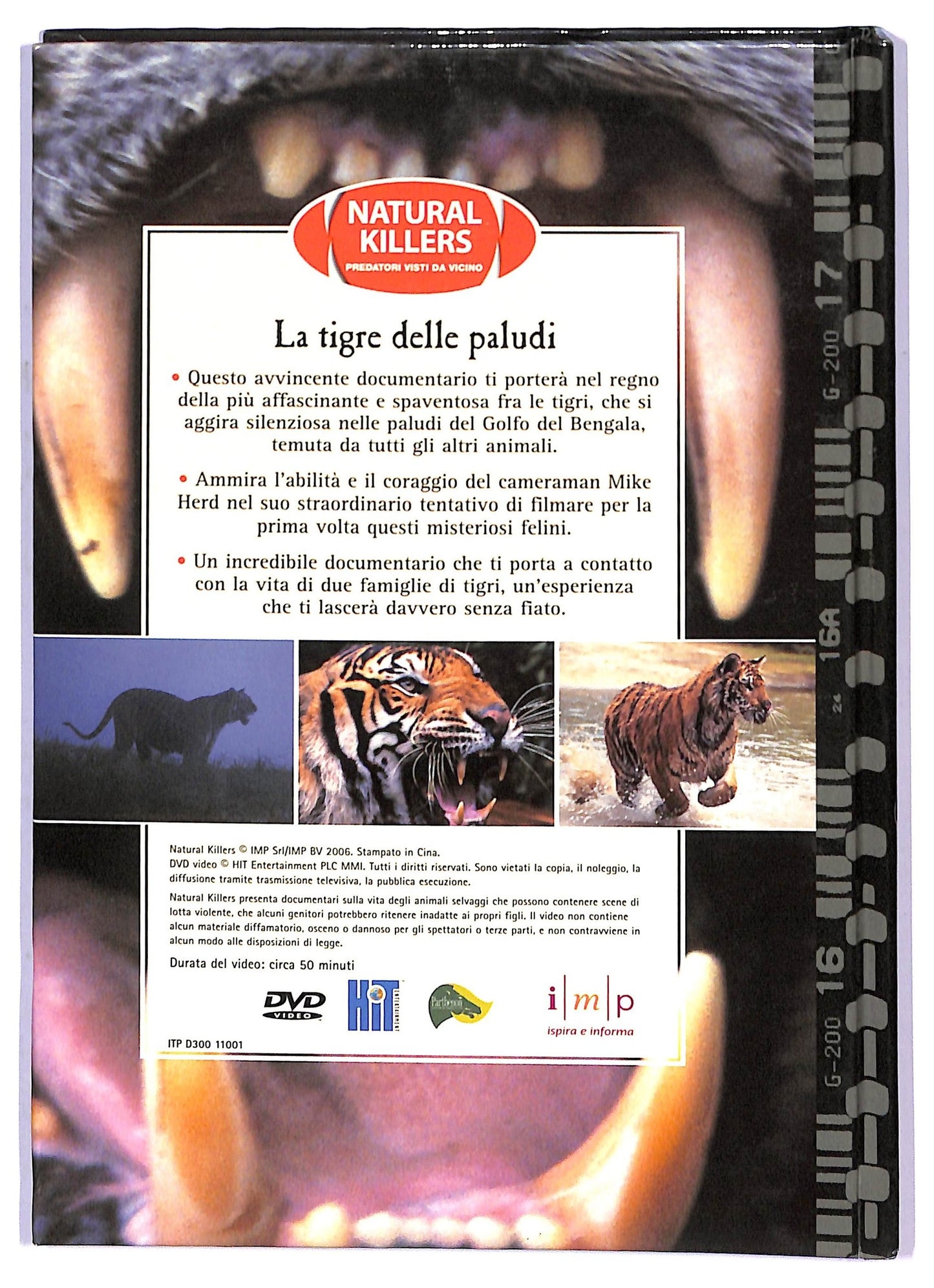 EBOND Tigre delle paludi  DVD EDITORIALE D794732