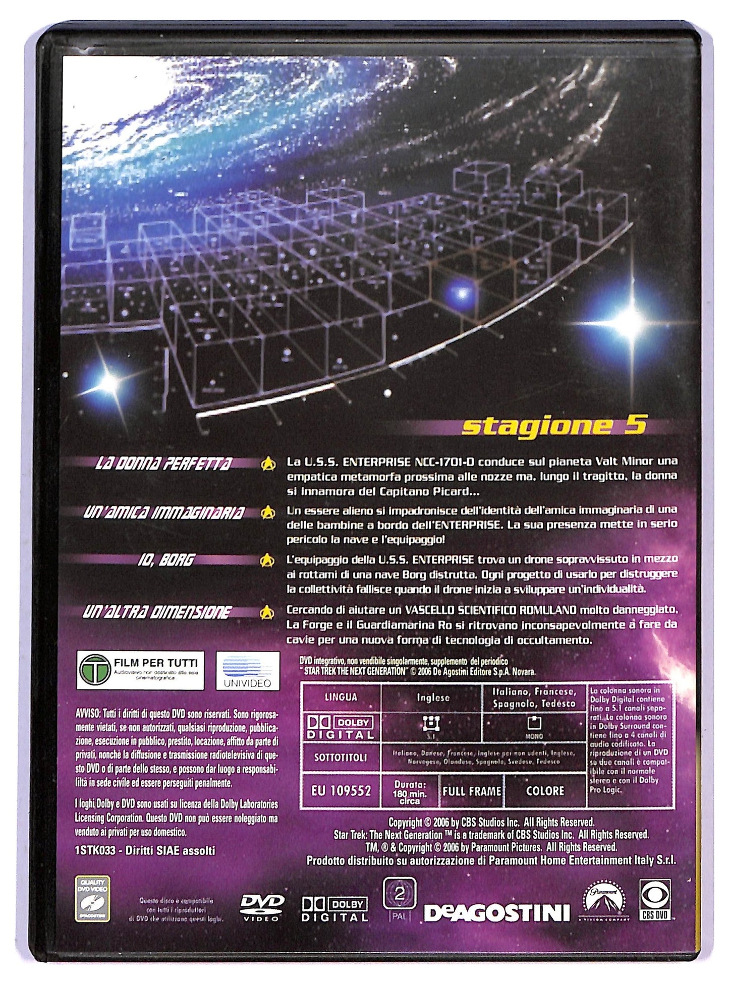 EBOND Star trek the next generation volume 6 EDITORIALE DVD D794858