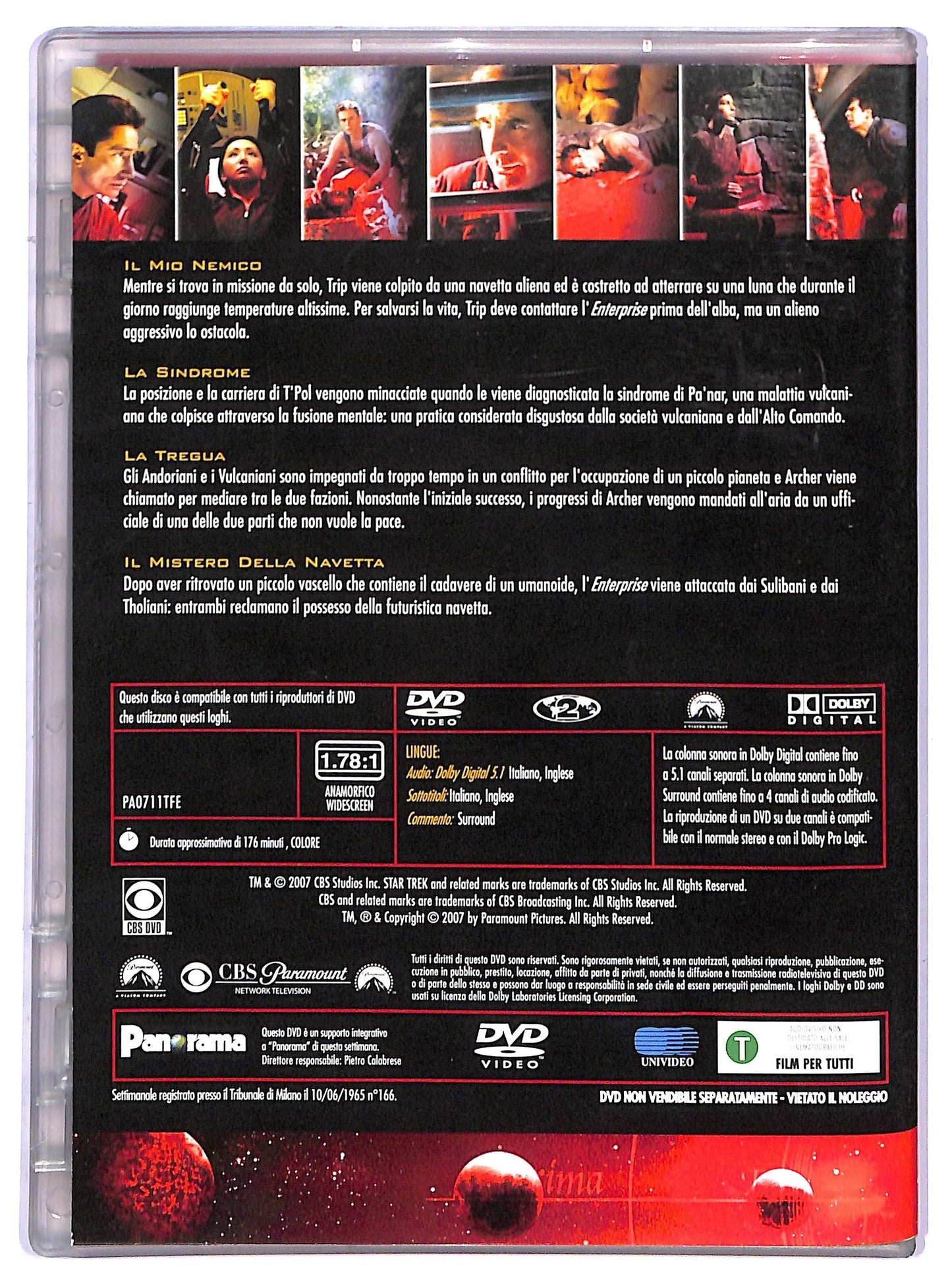 EBOND Star Trek Enterprise  Stagione 2 Epsiodi 13 - 16 EDITORIALE DVD D794943