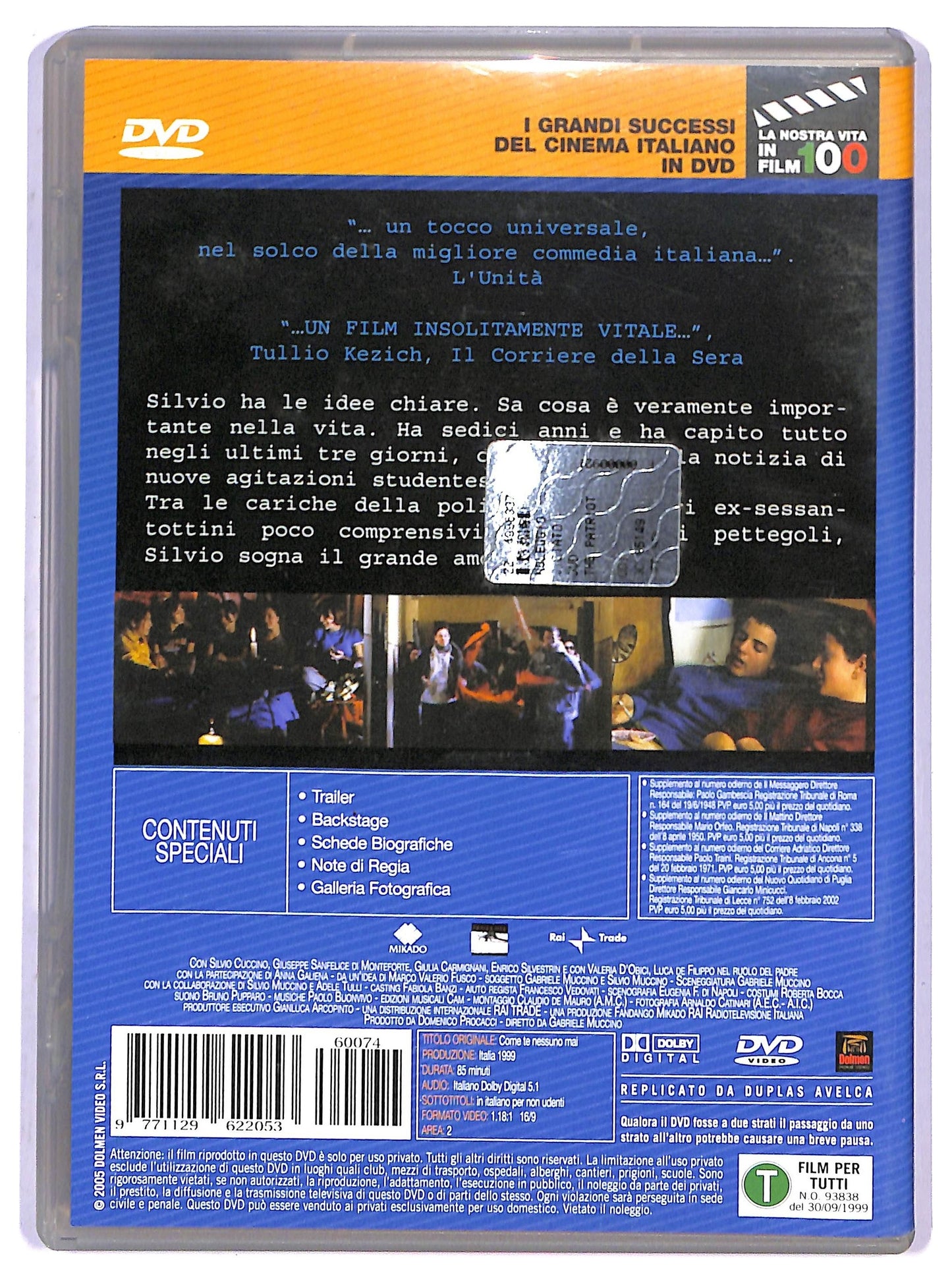EBOND Come te nessuno mai  EDITORIALE DVD D794961