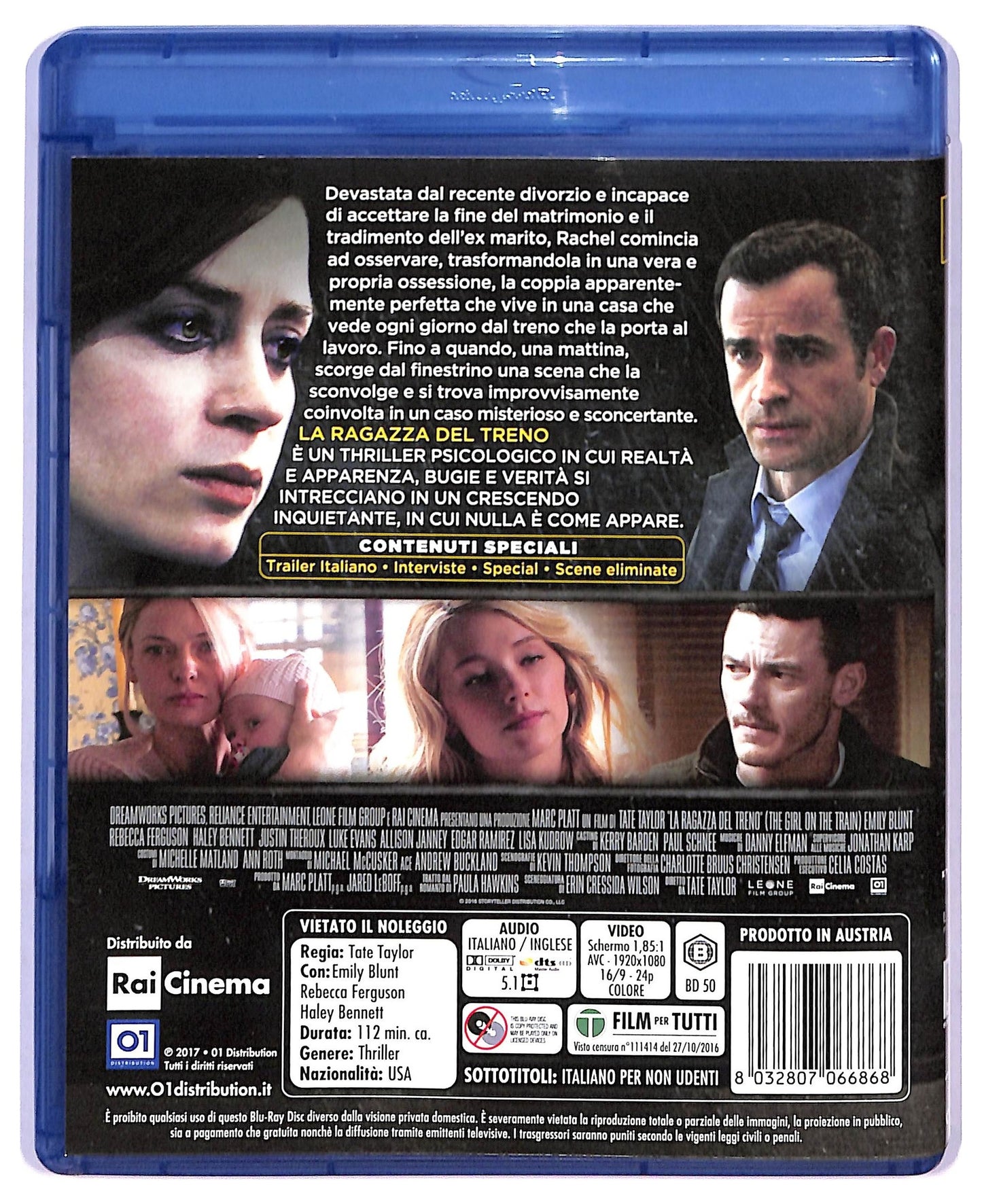 EBOND La ragazza del treno DVD D795005
