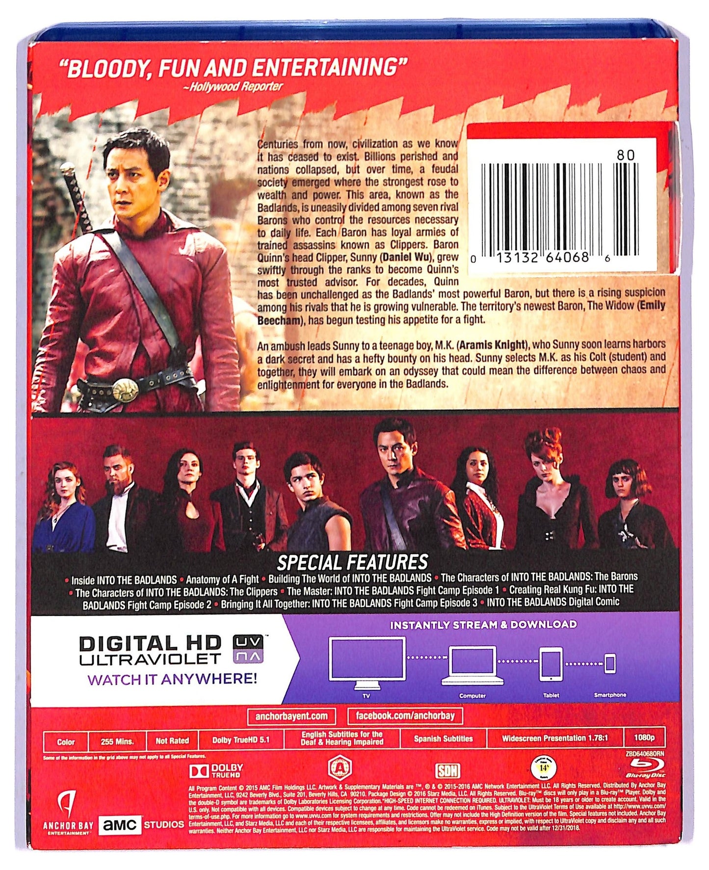 EBOND Into The Badlands BLURAY Slip Case BLURAY D795027