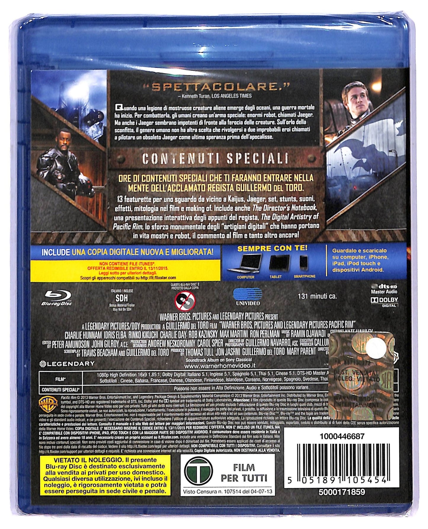 EBOND pacific rim BLURAY D795041