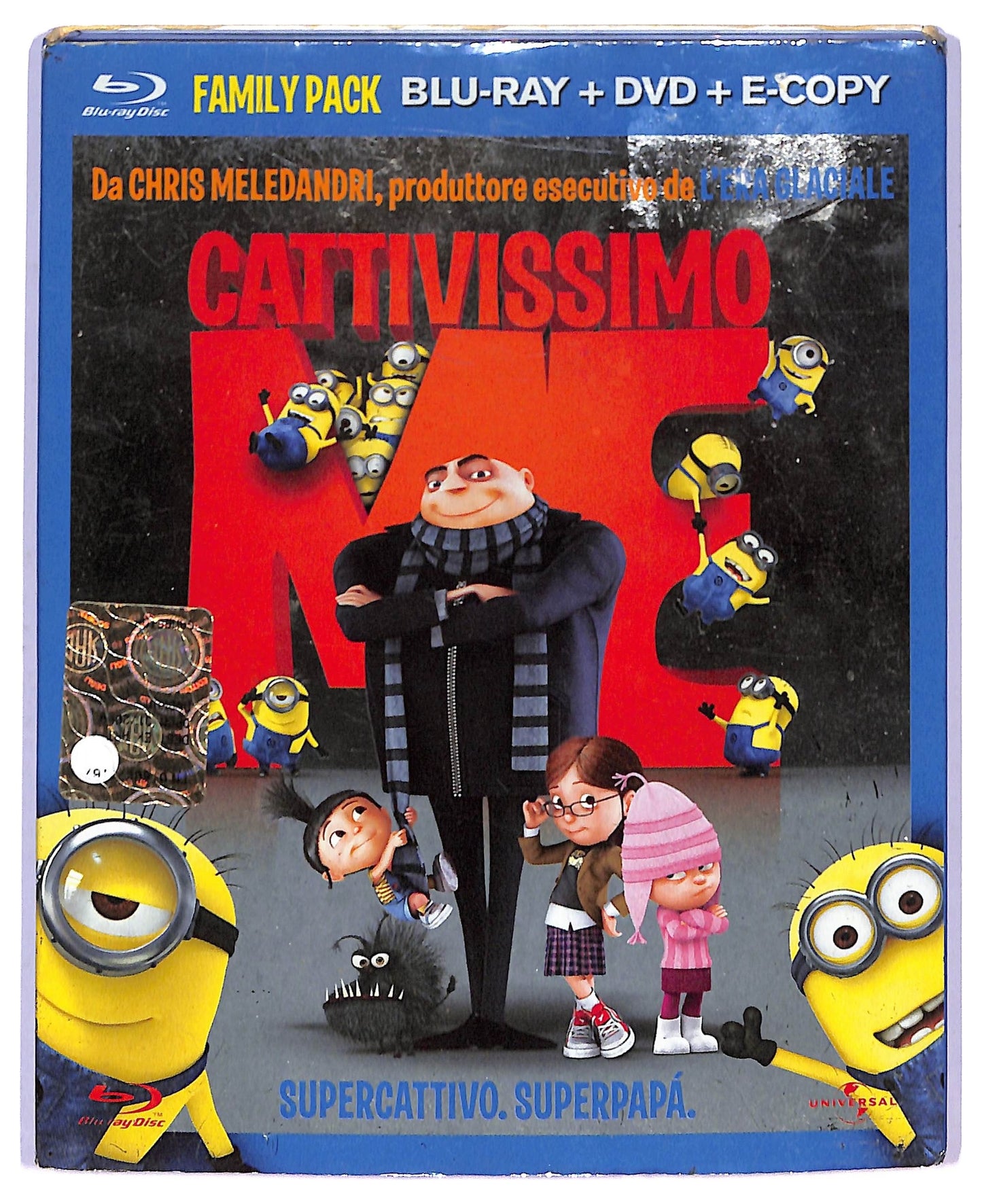 EBOND Cattivissimo Me DVD+E-COPY+ BLURAY D795053