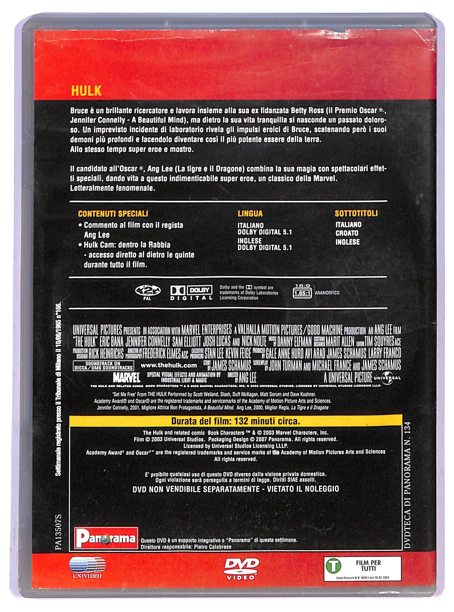 EBOND Hulk EDITORIALE DVD D795103