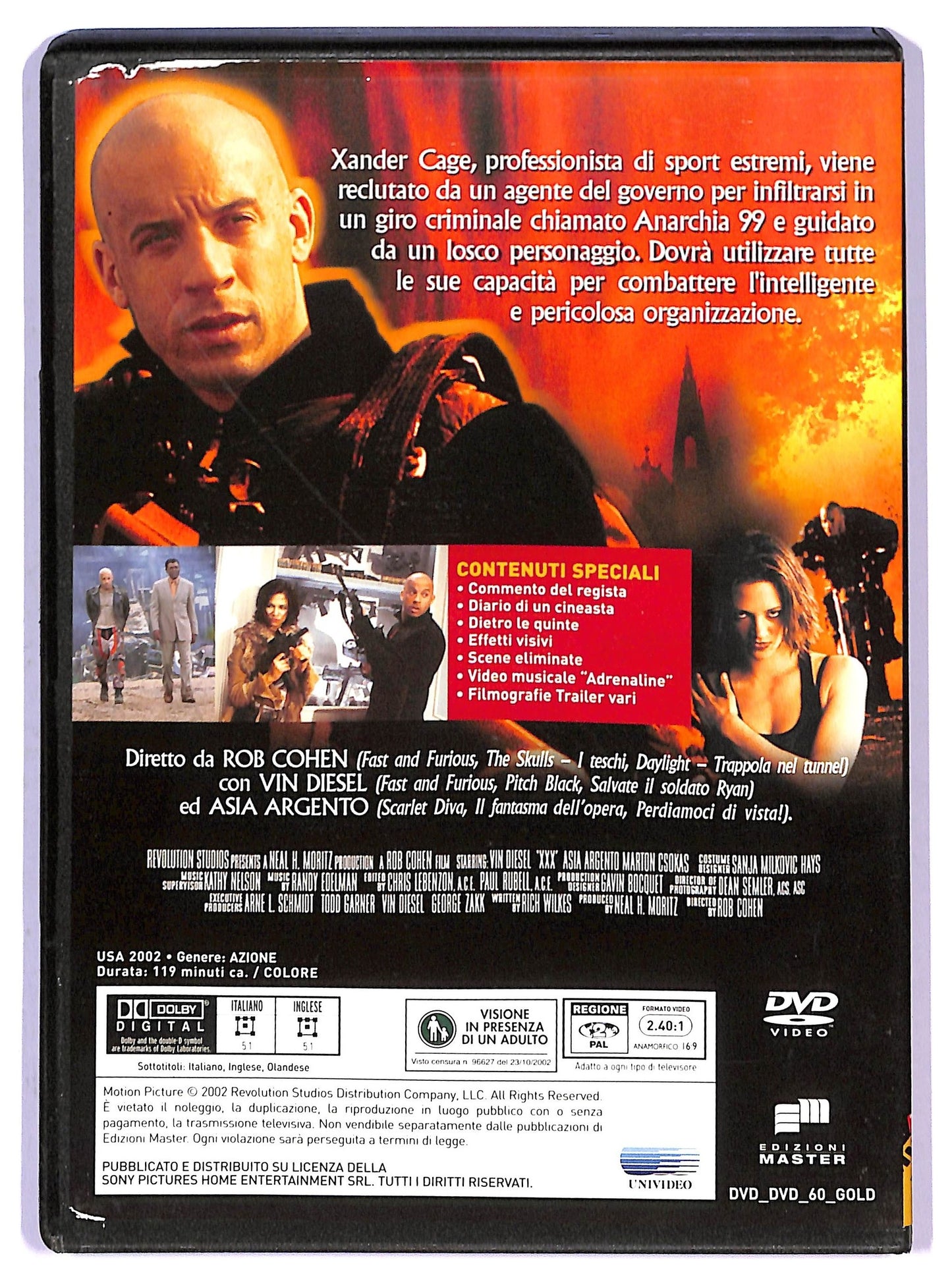 EBOND xXx EDITORIALE DVD D795108