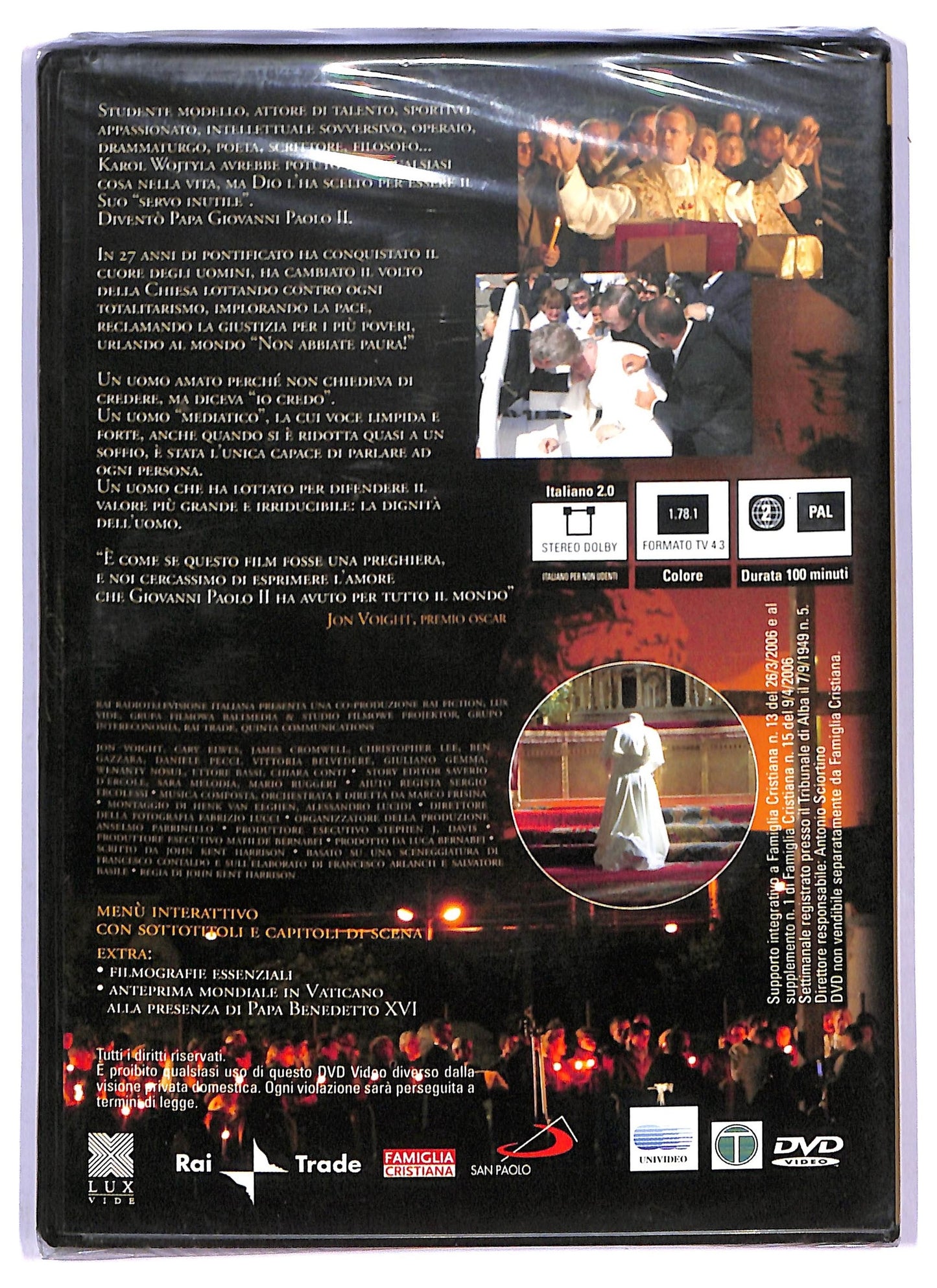 EBOND giovanni paolo II - prima parte  EDITORIALE DVD D795116