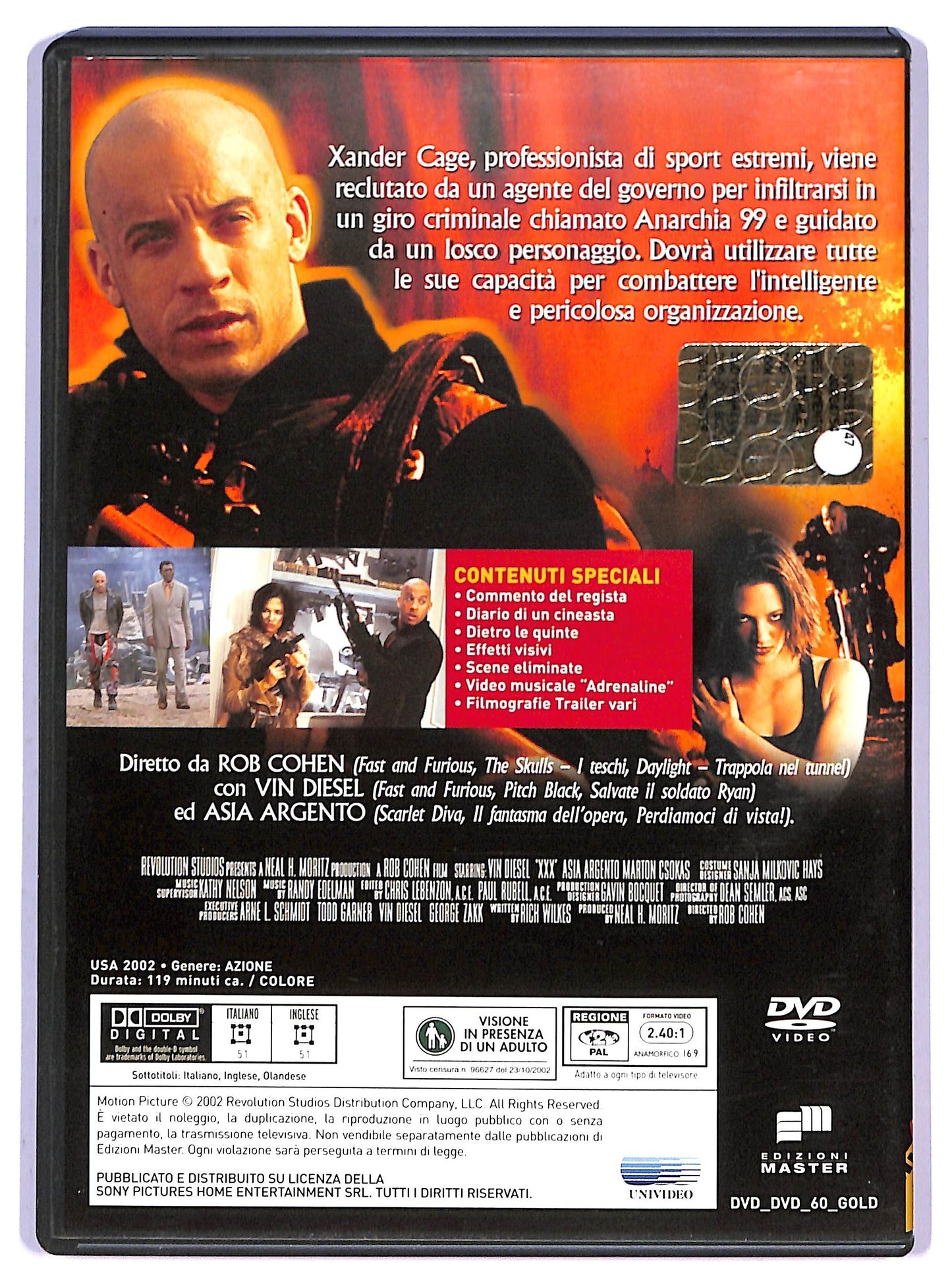 EBOND xXx EDITORIALE DVD D795119