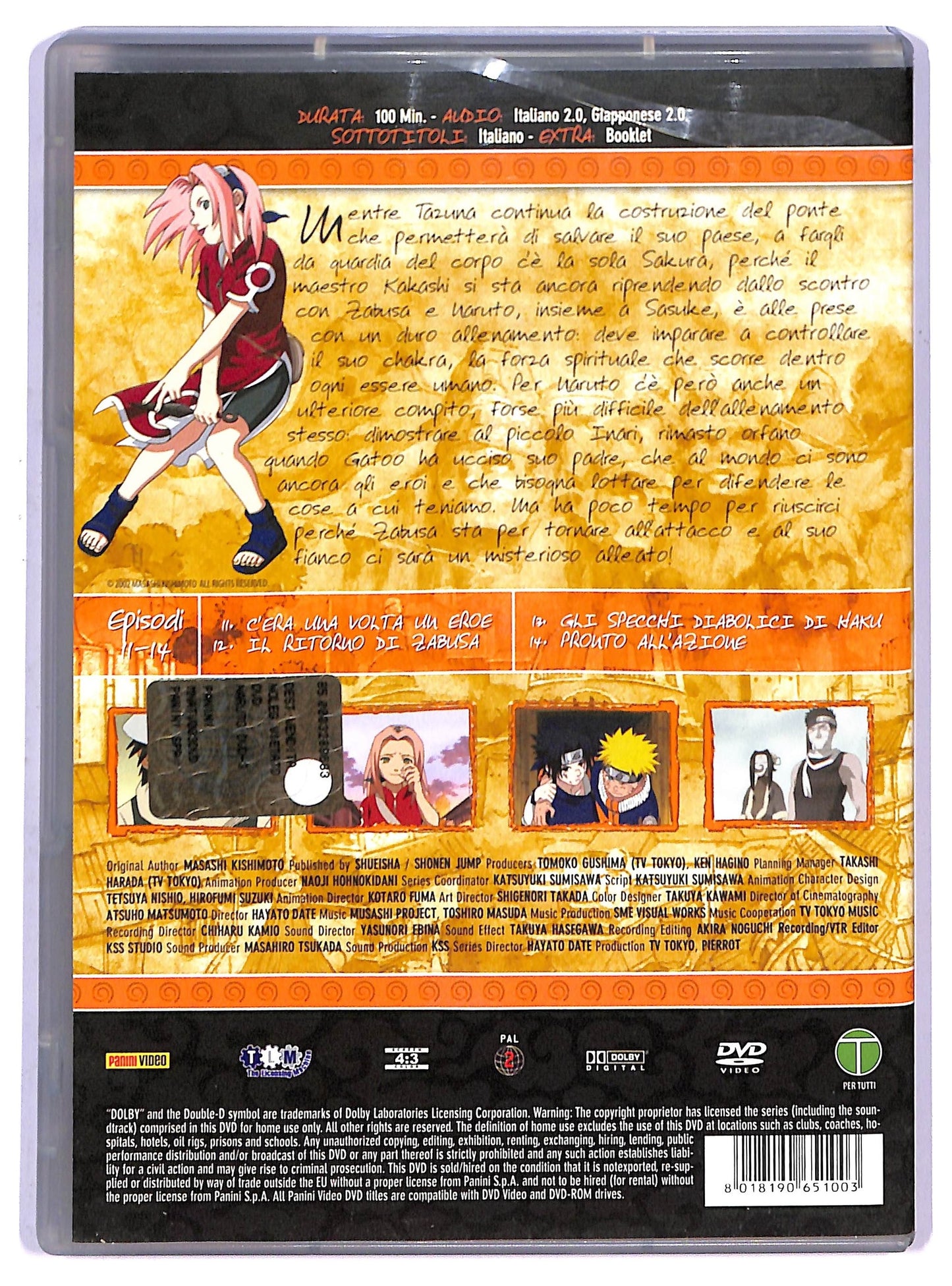 EBOND Naruto Vol.3 DVD D795231