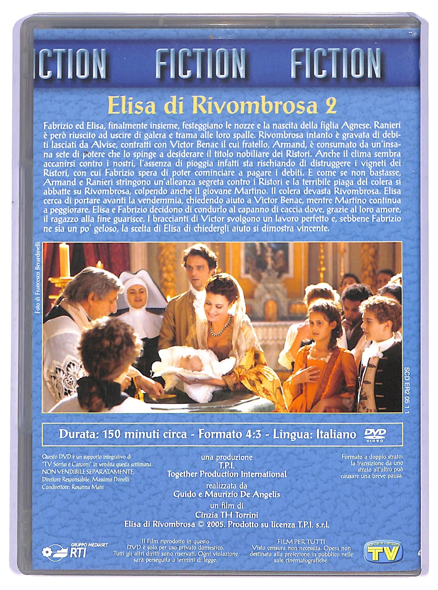 EBOND Elisa Di Rivombrosa Parte 2 Disco 1 EDITORIALE DVD D795322