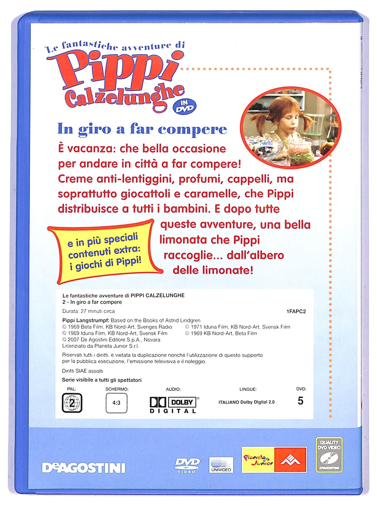 EBOND In Giro a Far Compere - Le Avventure Di Pippi Calzelunghe N.2 DVD D795332