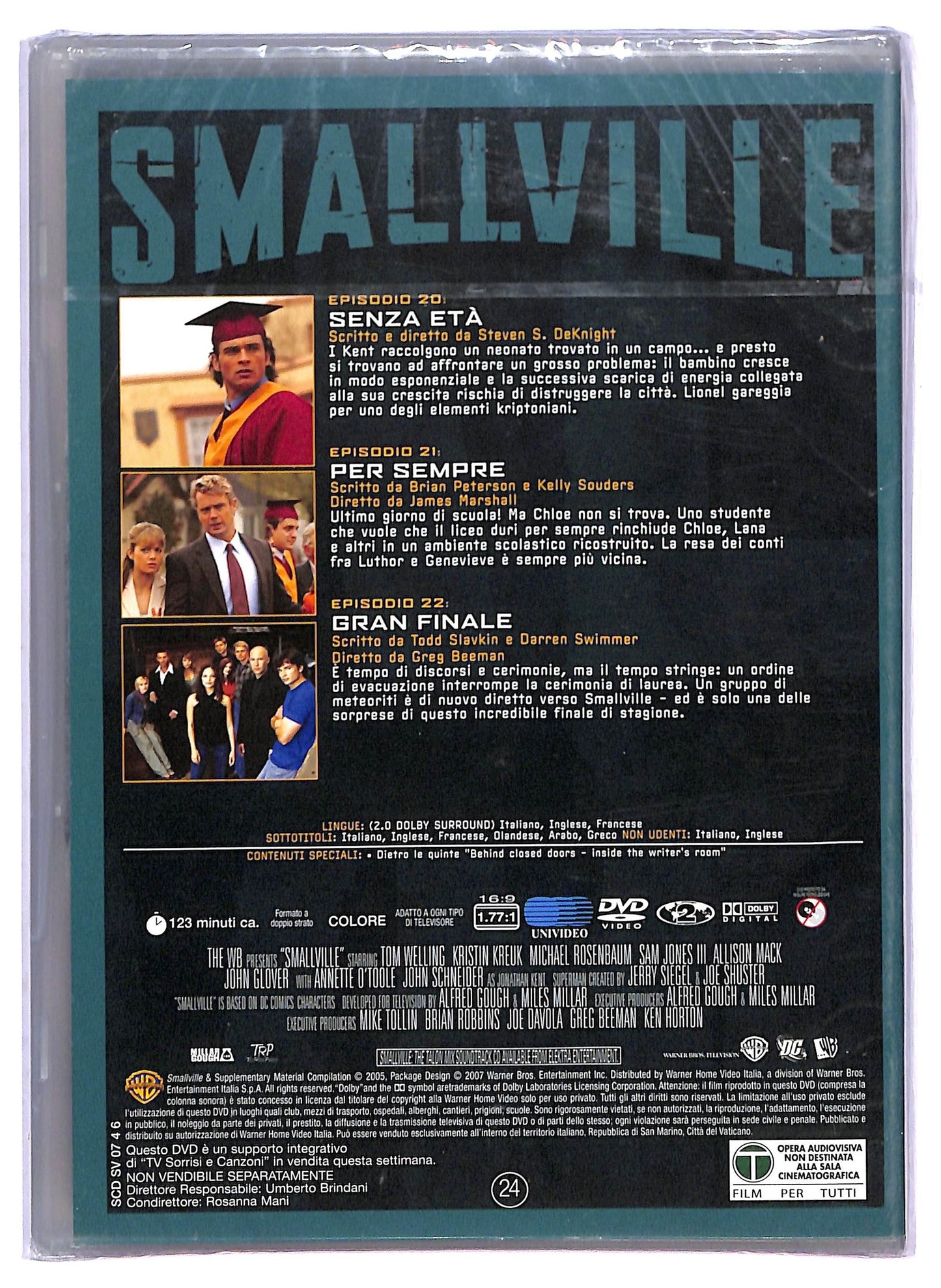 EBOND Smallville Stagione 4 Disco 6 EDITORIALE DVD D795363