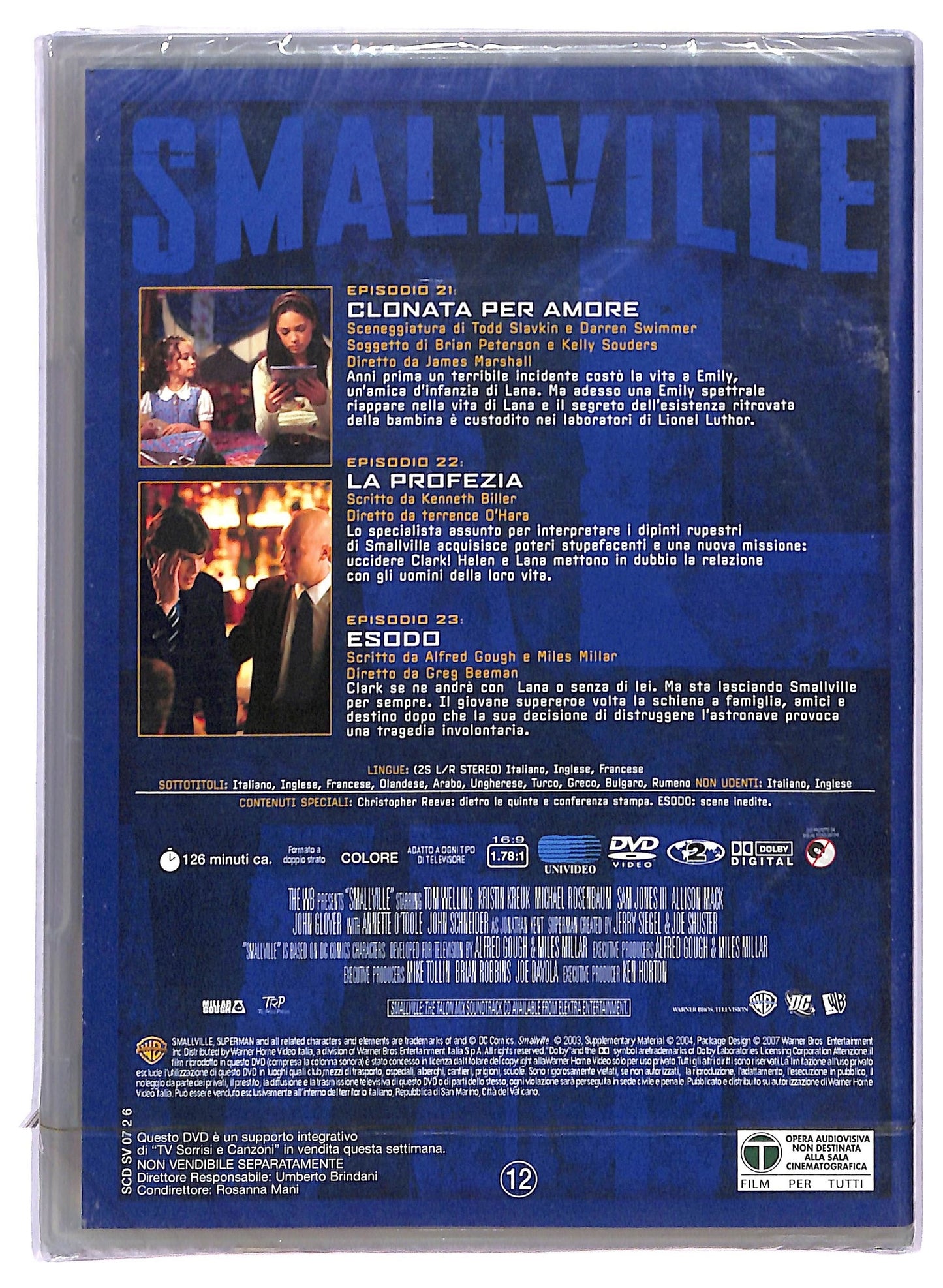 EBOND Smallville Stagione 2 Disco 6 EDITORIALE DVD D795462