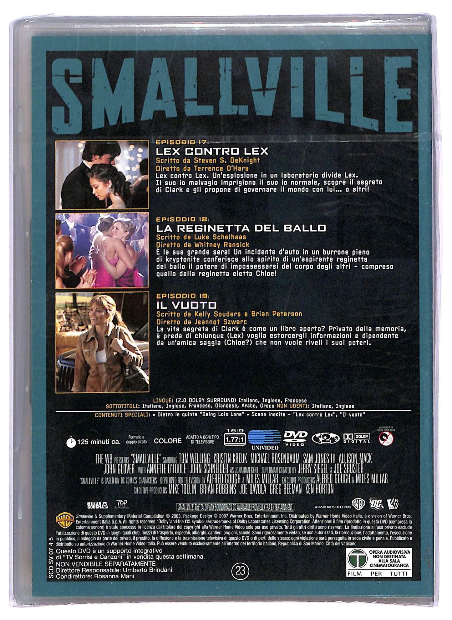 EBOND Smallville Stagione 4 Disco 5 EDITORIALE DVD D795464