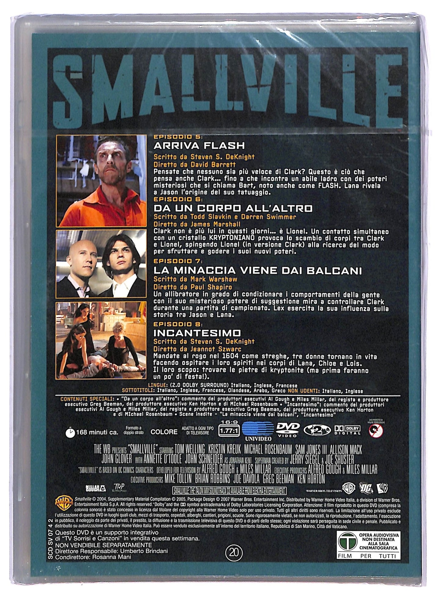 EBOND Smallville Stagione 4 Disco 2 EDITORIALE DVD D795465