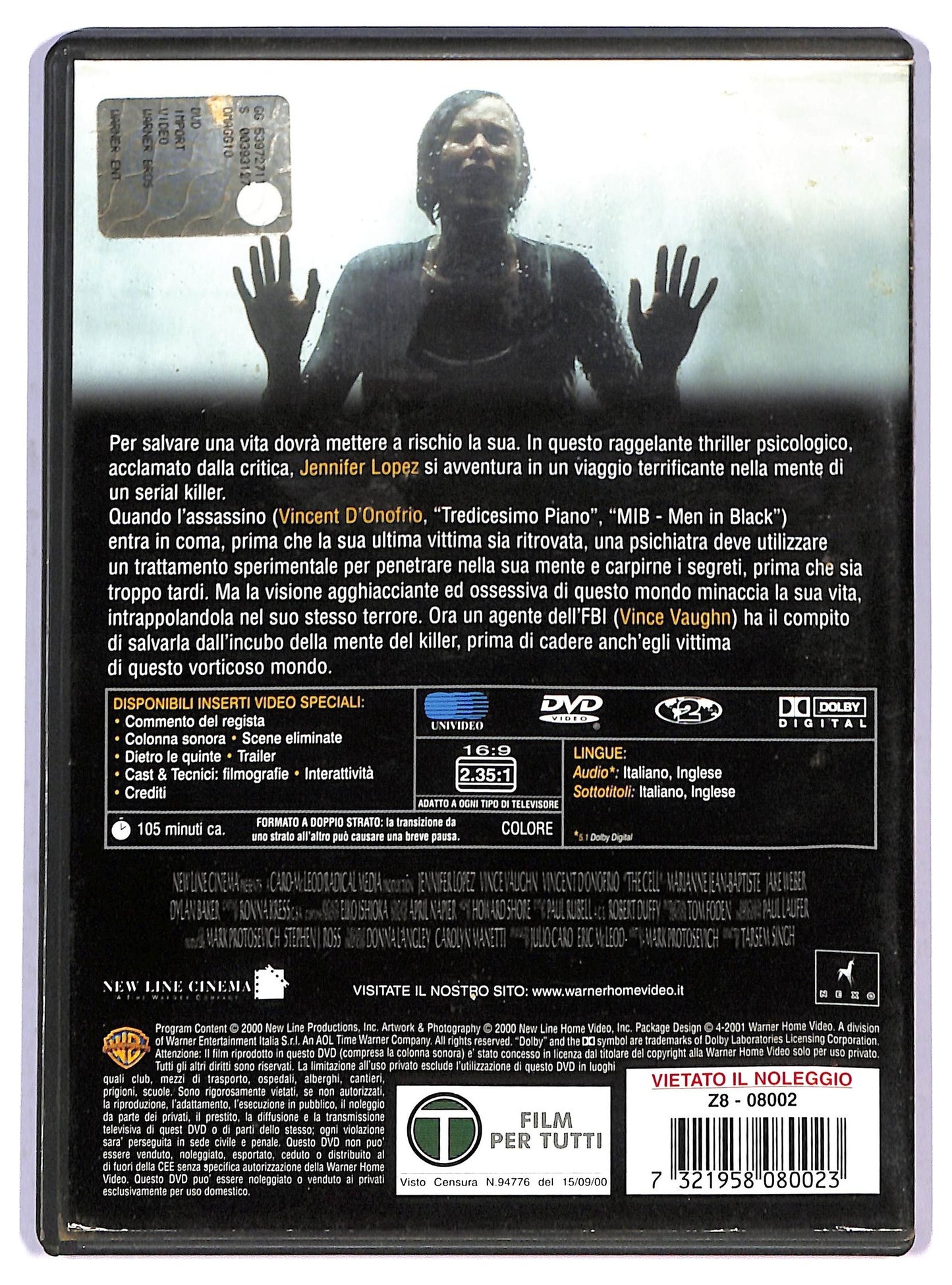 EBOND The Cell - La cellula DVD D795506