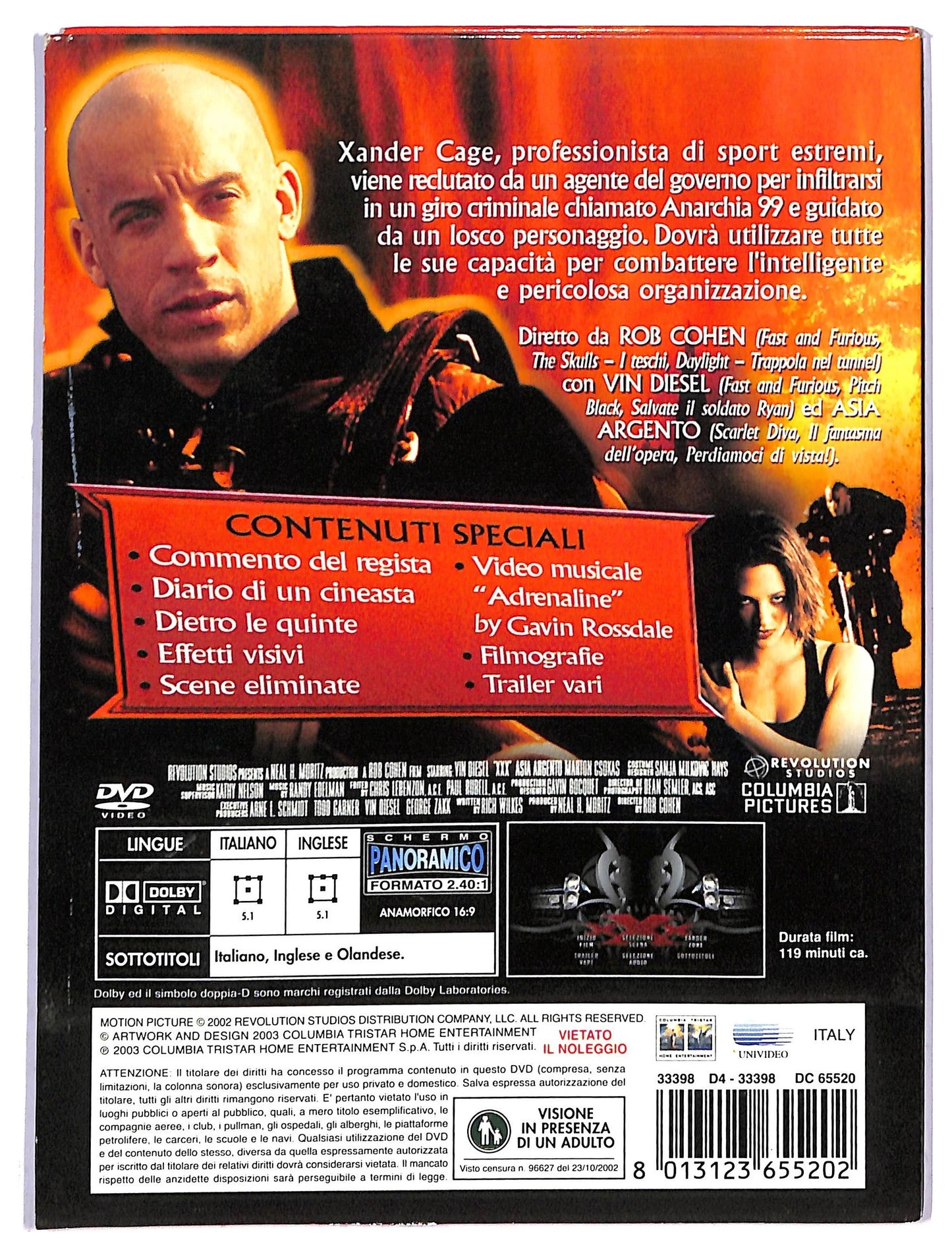 EBOND xXx - Digipack  DVD D795510