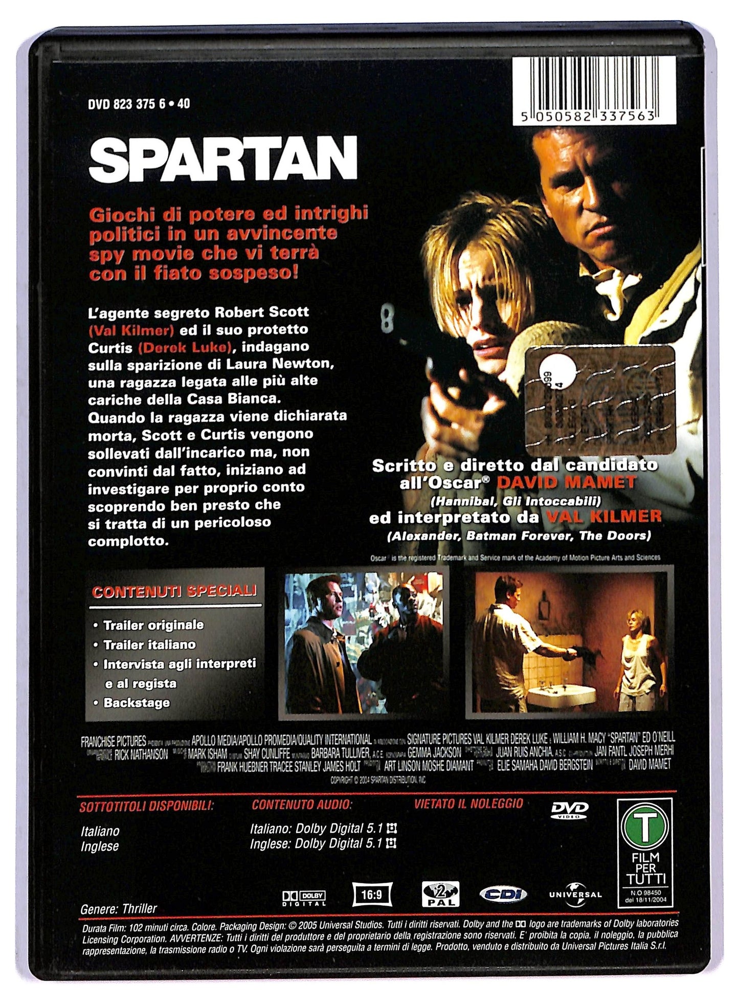 EBOND Spartan  DVD D795521