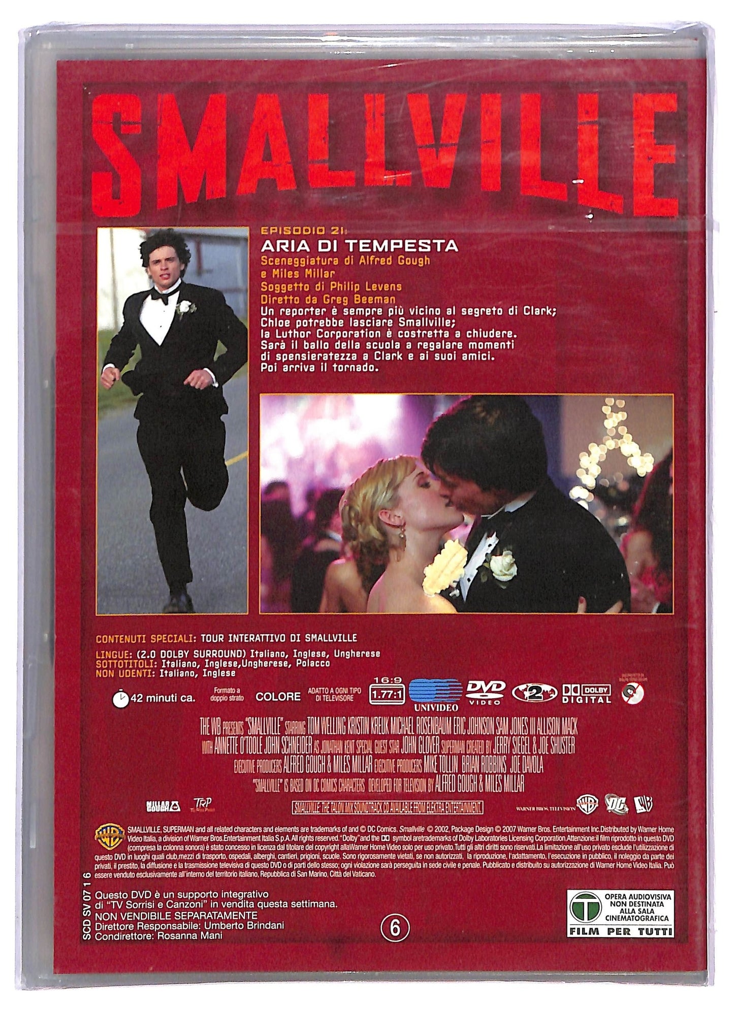 EBOND Smallville Stagione 1 Disco 6 EDITORIALE DVD D795549