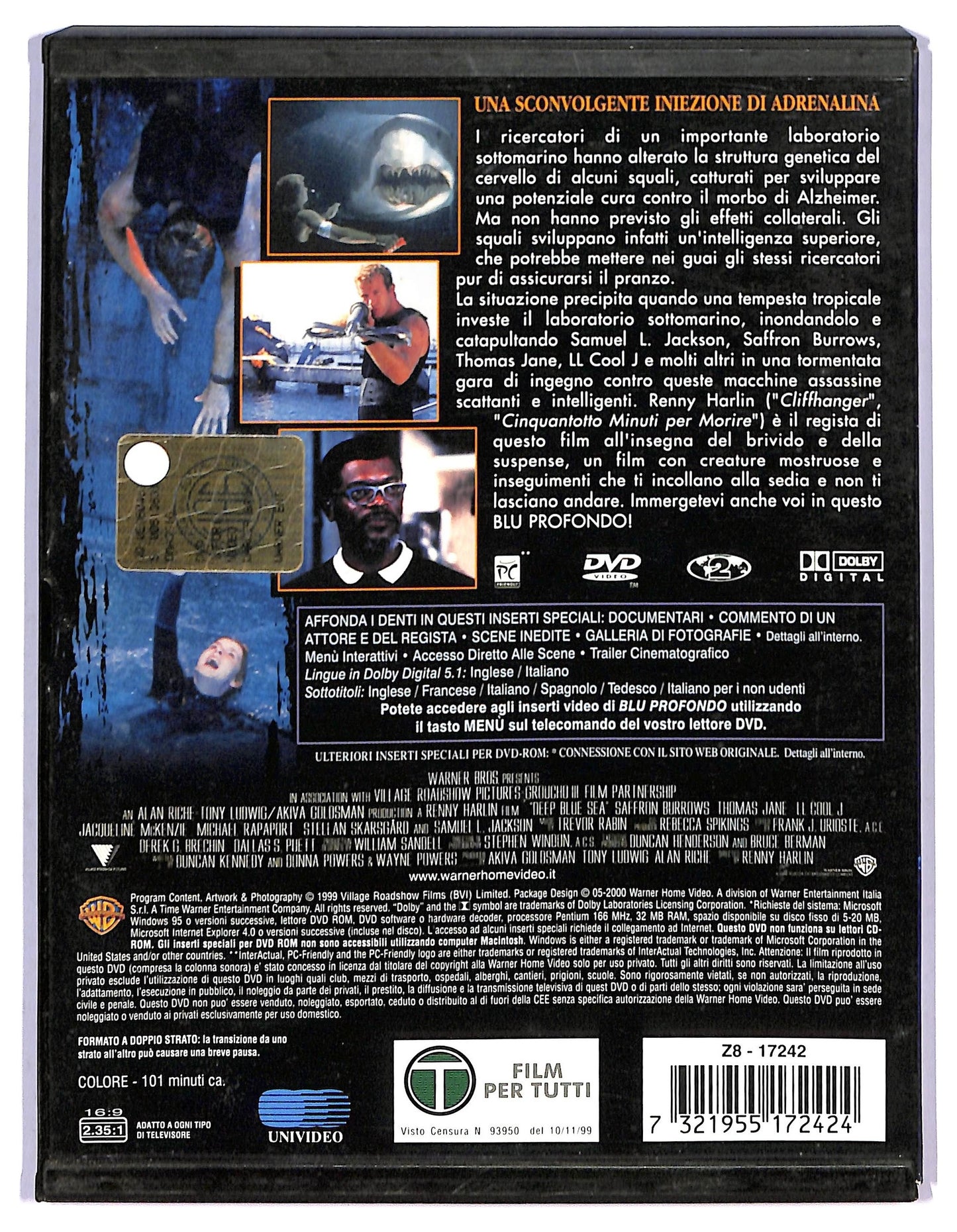 EBOND Blu profondo SNAPPER DVD D795565
