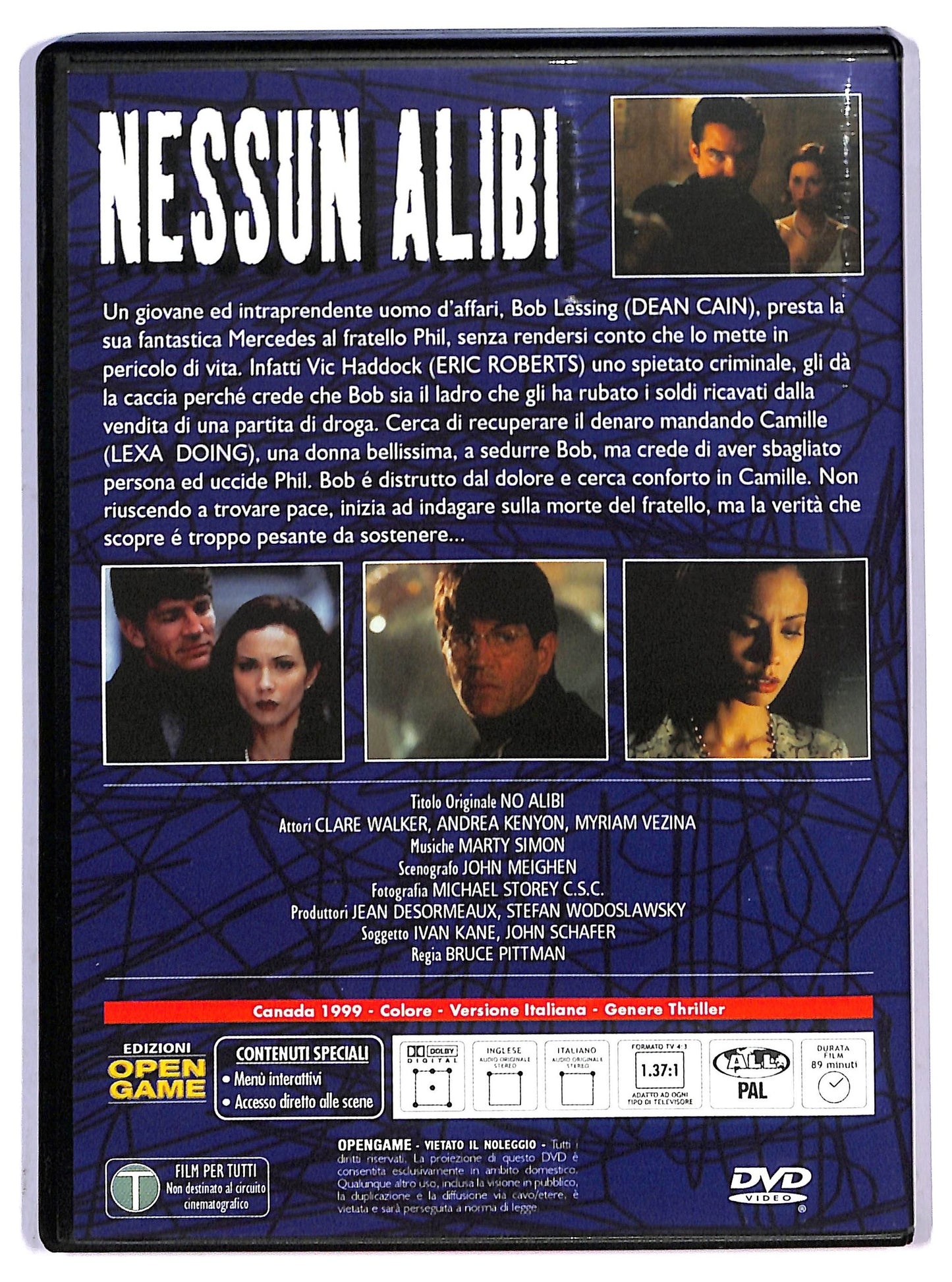 EBOND Nessun alibi EDITORIALE DVD D795610