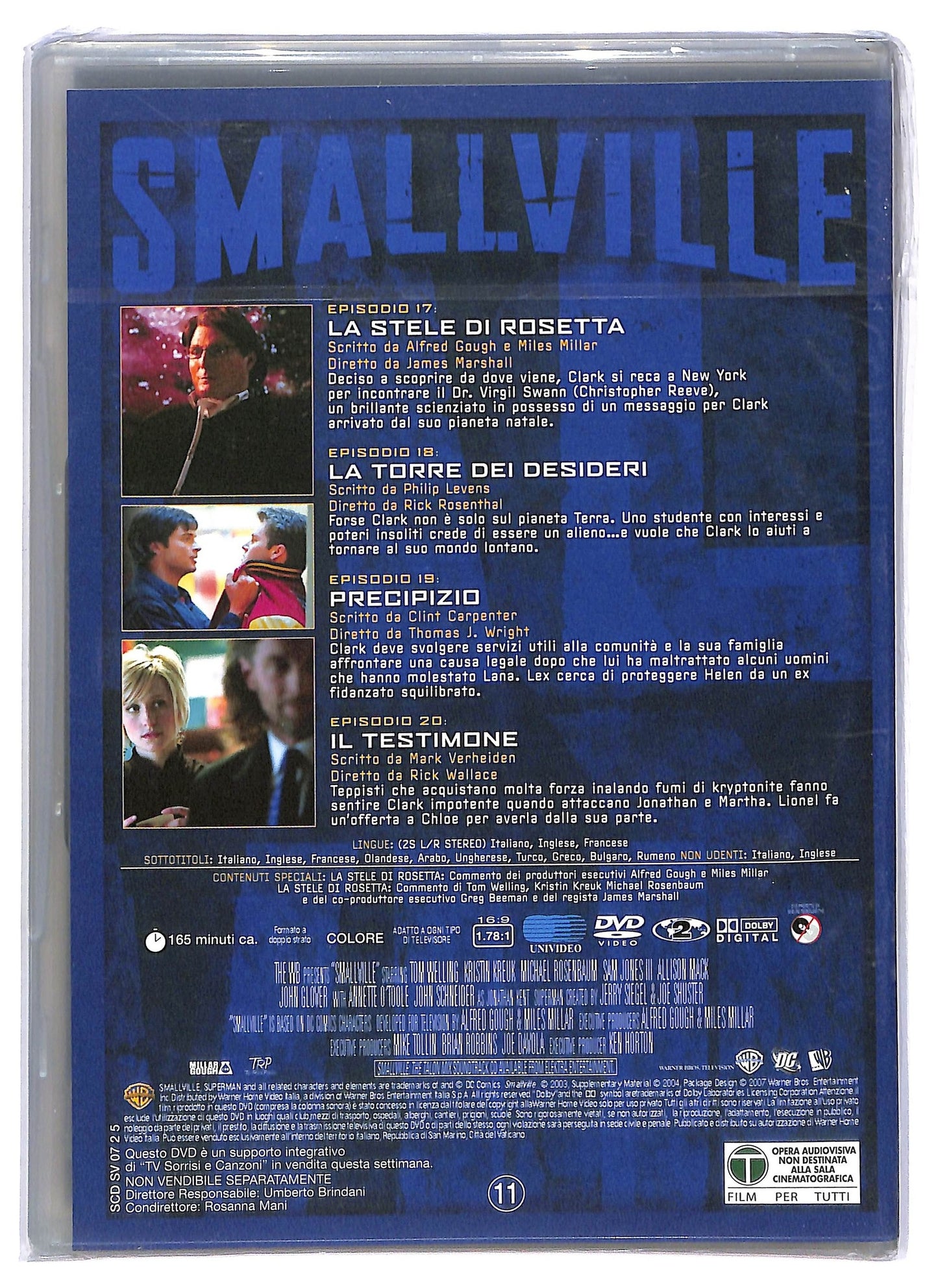 EBOND Smallville Stagione 2 Disco 5 EDITORIALE DVD D795749