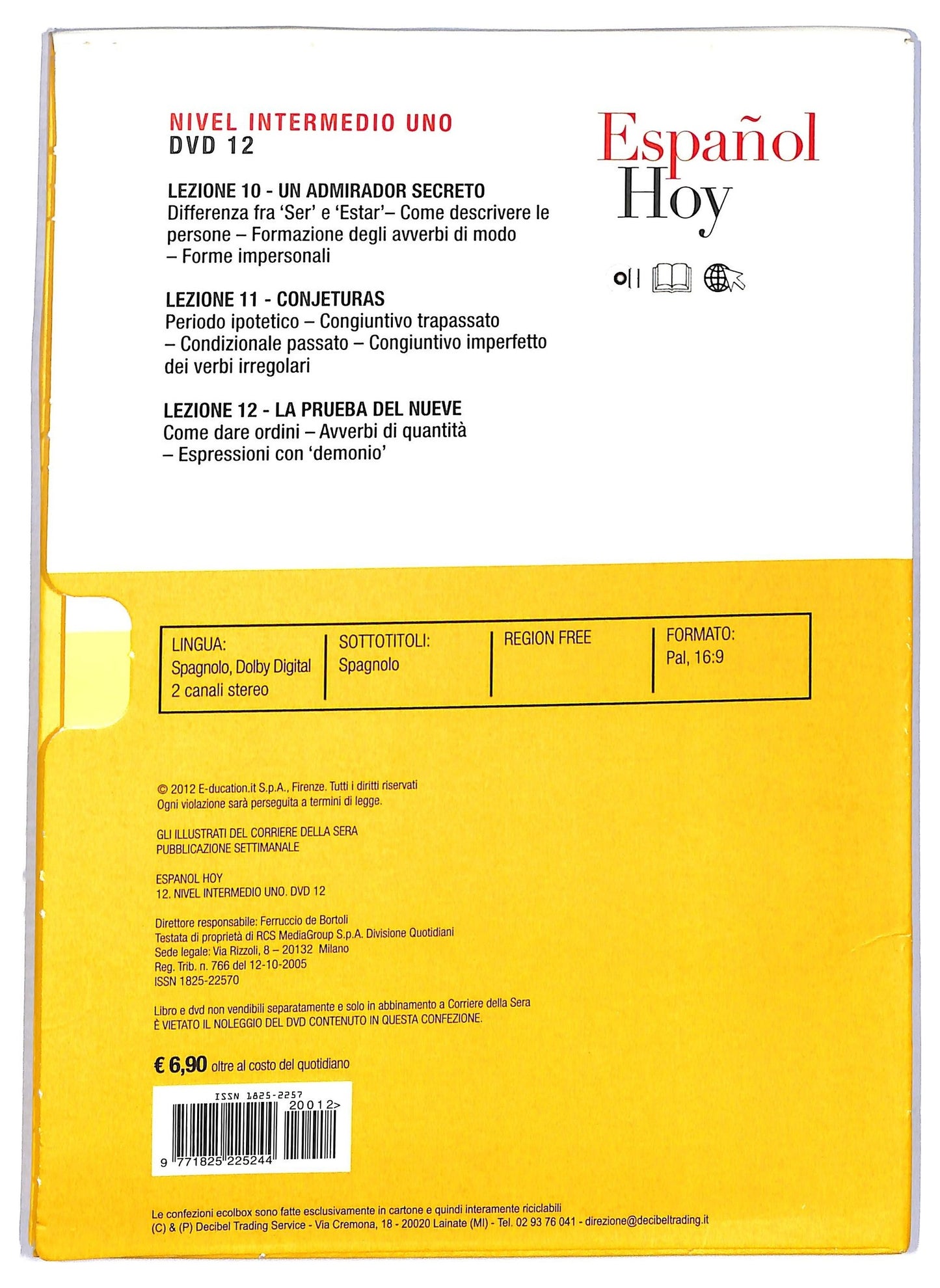 EBOND Espanol hoy 12 EDITORIALE DVD D795805