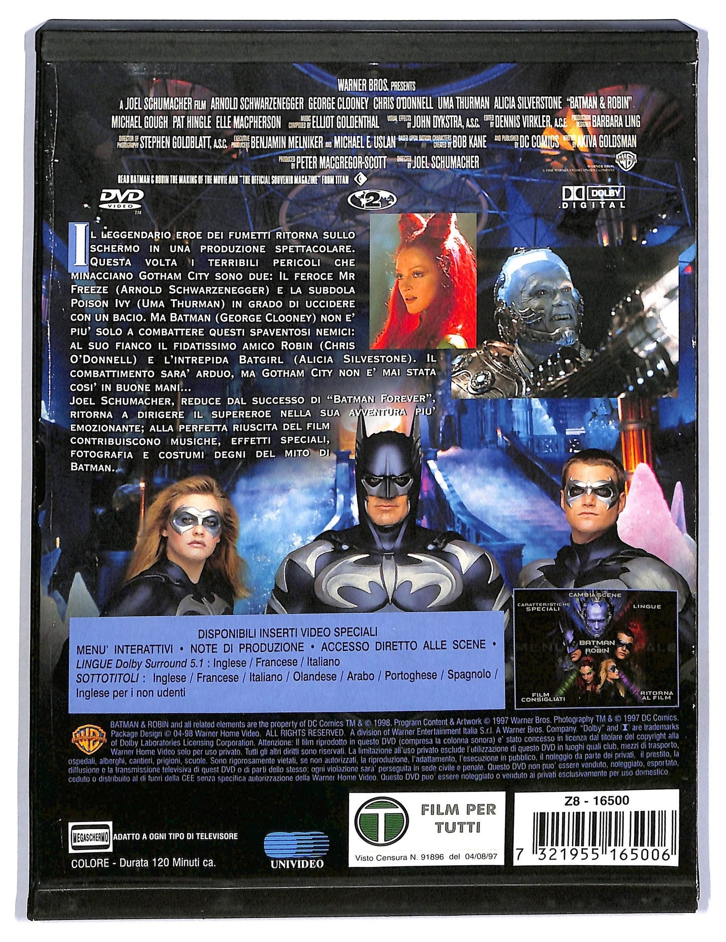 EBOND Batman e Robin DVD D795842