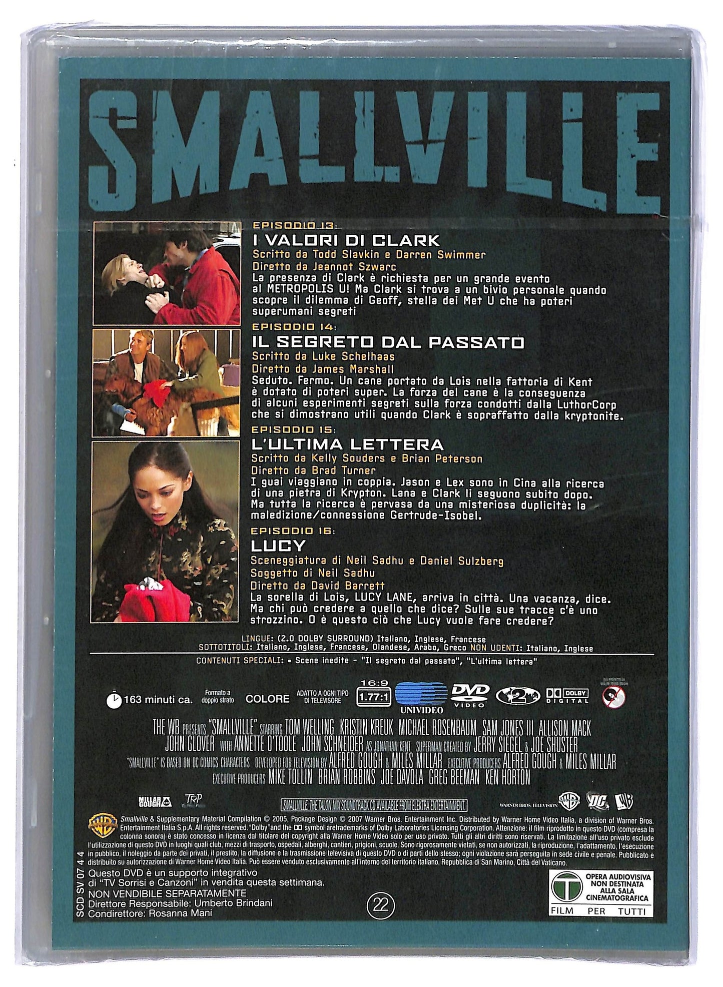 EBOND Smallville Stagione 4 Disco 4 EDITORIALE DVD D795844