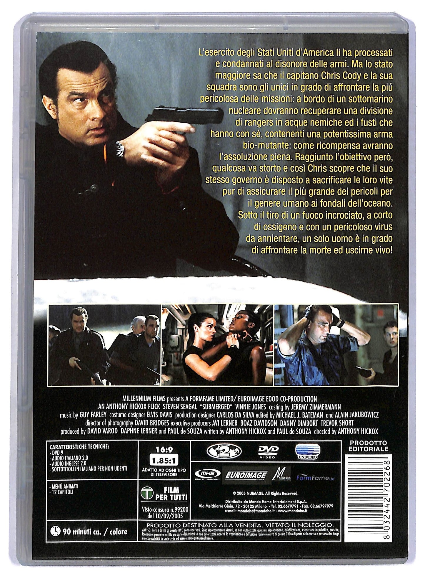 EBOND submerged  EDITORIALE DVD D795864