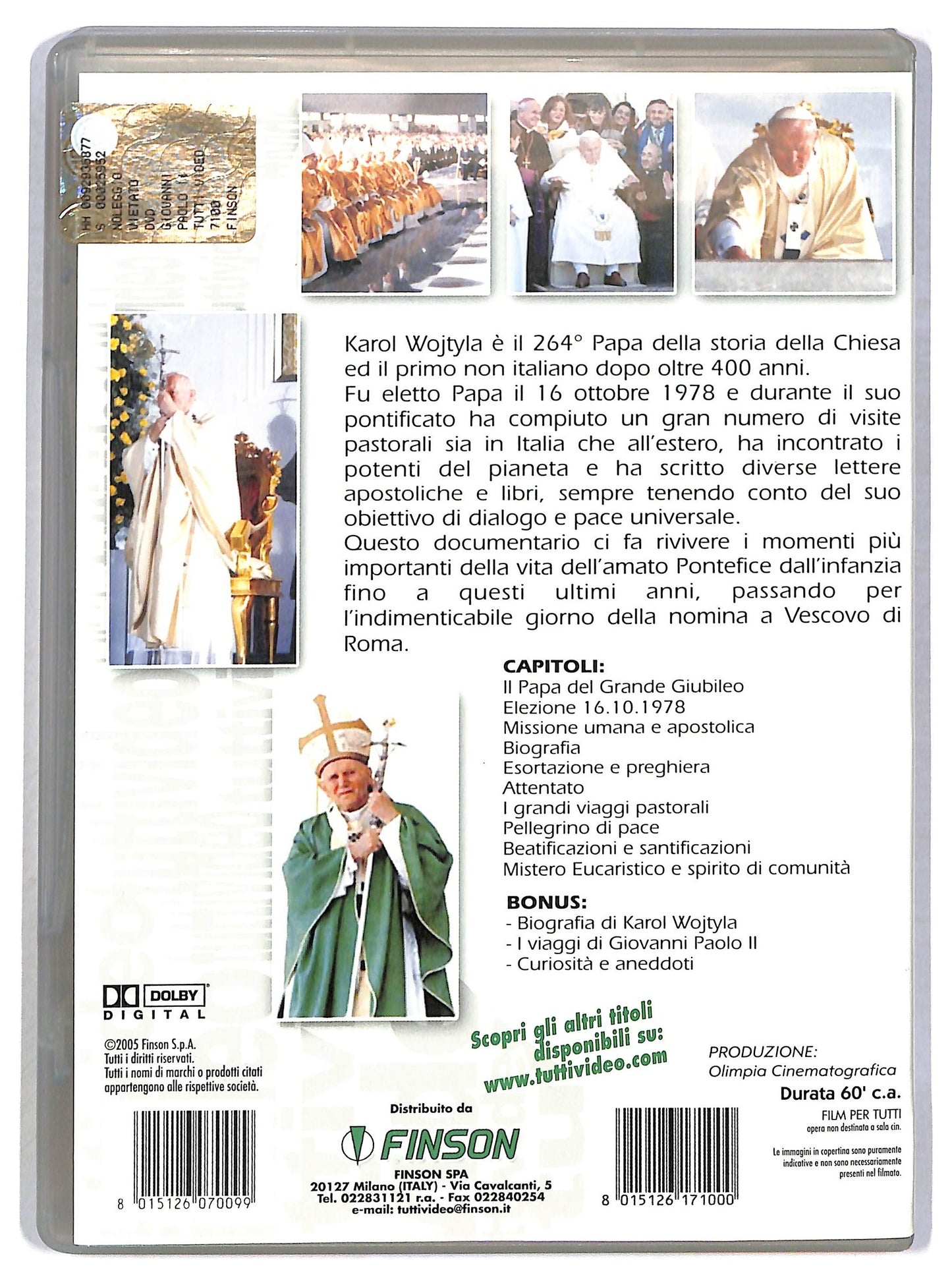 EBOND Giovanni Paolo Ii. Il Cammino Del Santo Padre DVD D795907