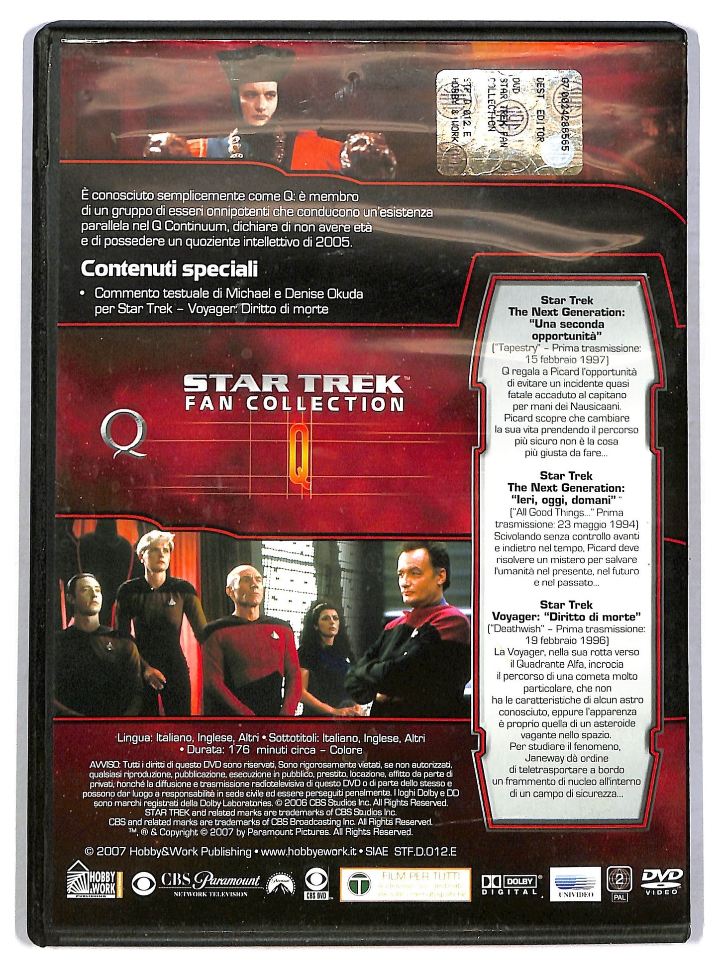 EBOND Star Trek Q - Fan Collection Volume 3  EDITORIALE DVD D795929