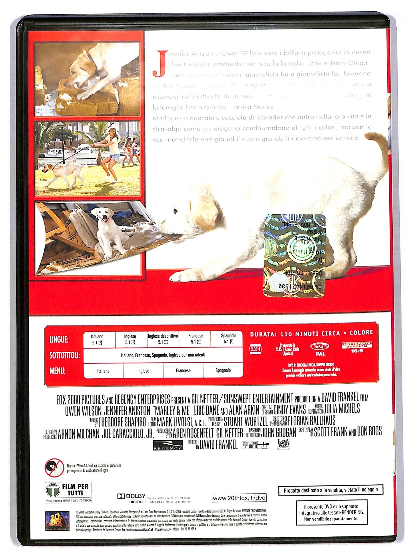 EBOND Io & Marley EDITORIALE DVD D795940
